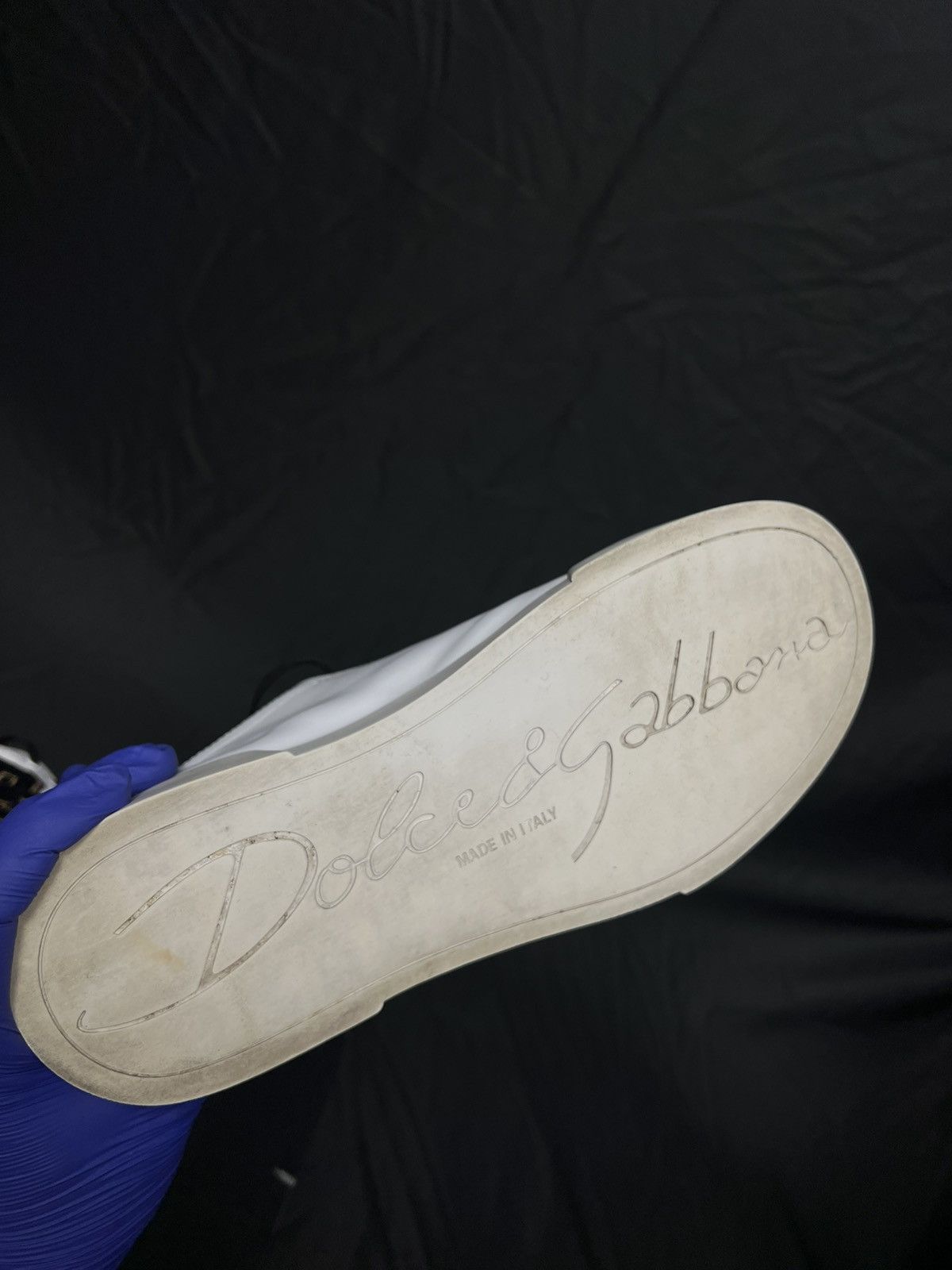 Dolce & Gabbana Dolce & Gabbana sneakers white low top old money Size US 9.5 / EU 42-43 - 12 Thumbnail