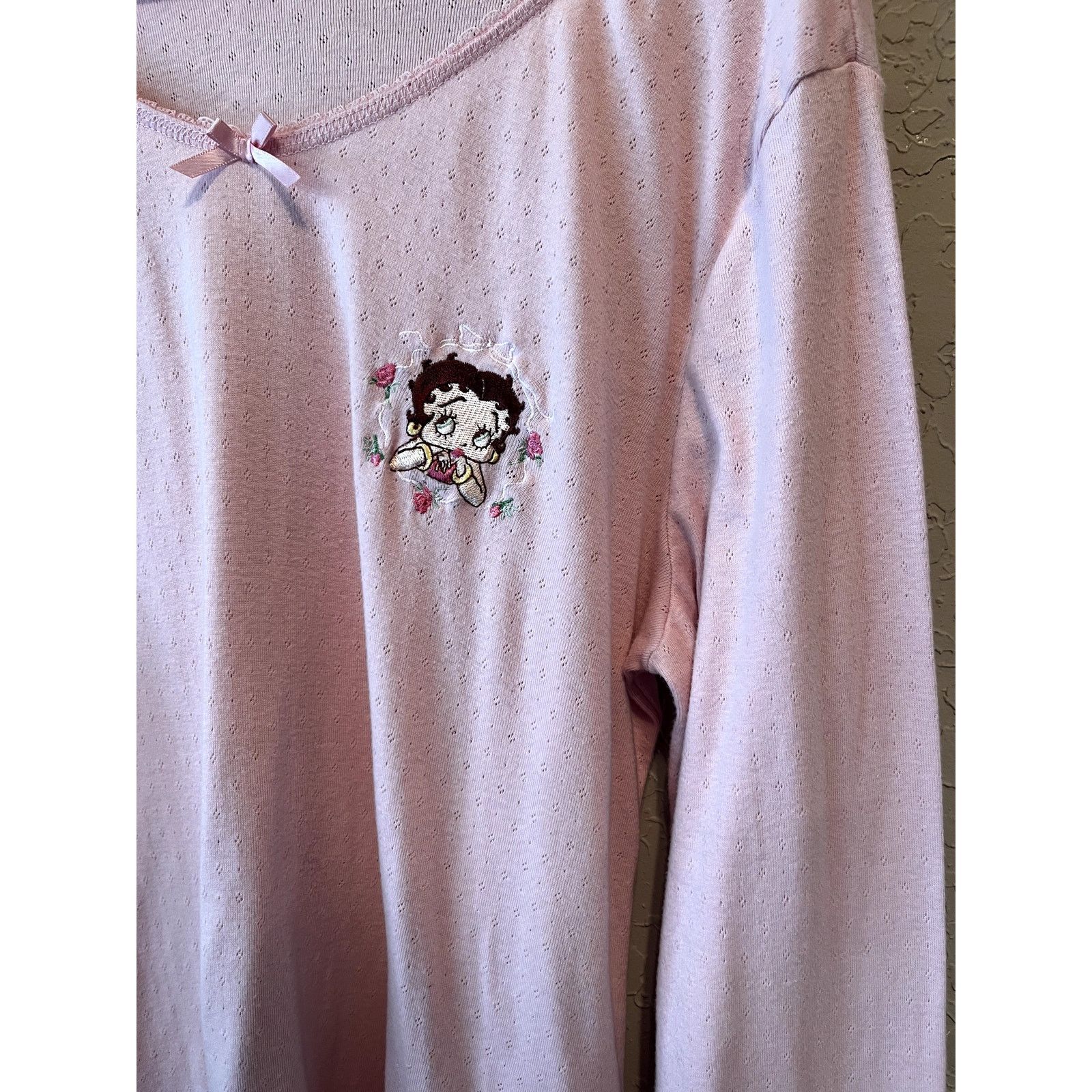 Other Vintage Betty Boop Graphic Long Sleeve – Size 2X Size XXL / US 16-18 / IT 52-54 - 2 Thumbnail