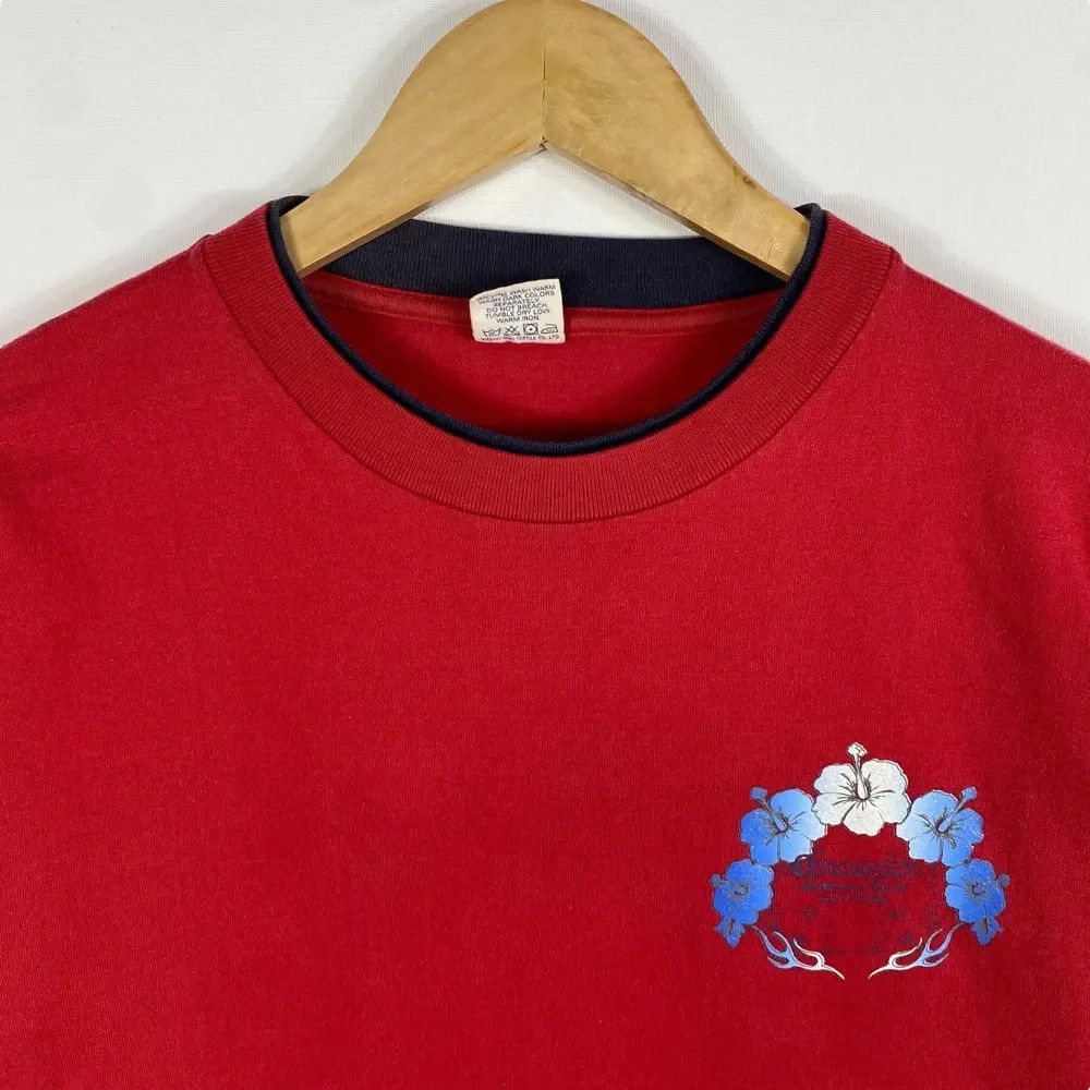 Vintage Vintage DIG DEEP SURF Double Layer Hibiscus Graphic Surf Tee Size US M / EU 48-50 / 2 - 5 Thumbnail