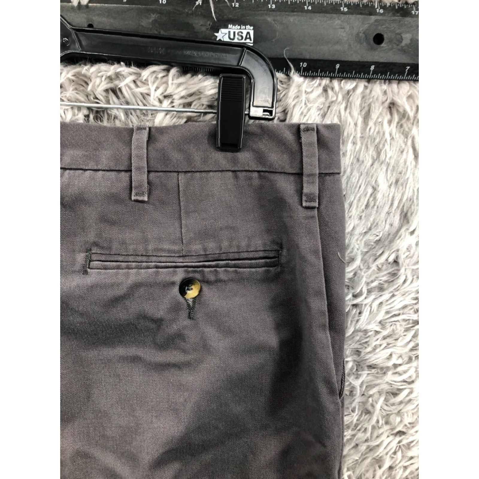 Vintage Unbranded Khaki Pants Mens 36x32 Gray Shirt? Size US 36 / EU 52 - 7 Thumbnail