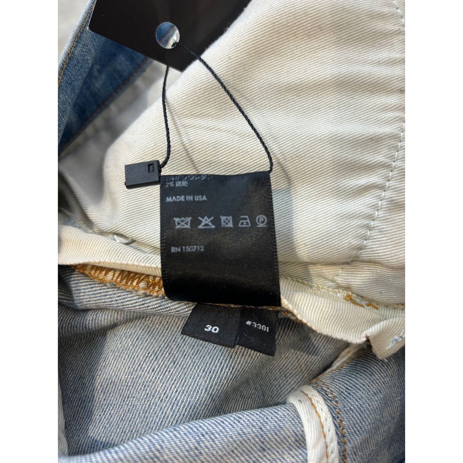 Amiri Amiri Wes Lang Sketch Jeans Used 30 Size US 30 / EU 46 - 5 Thumbnail