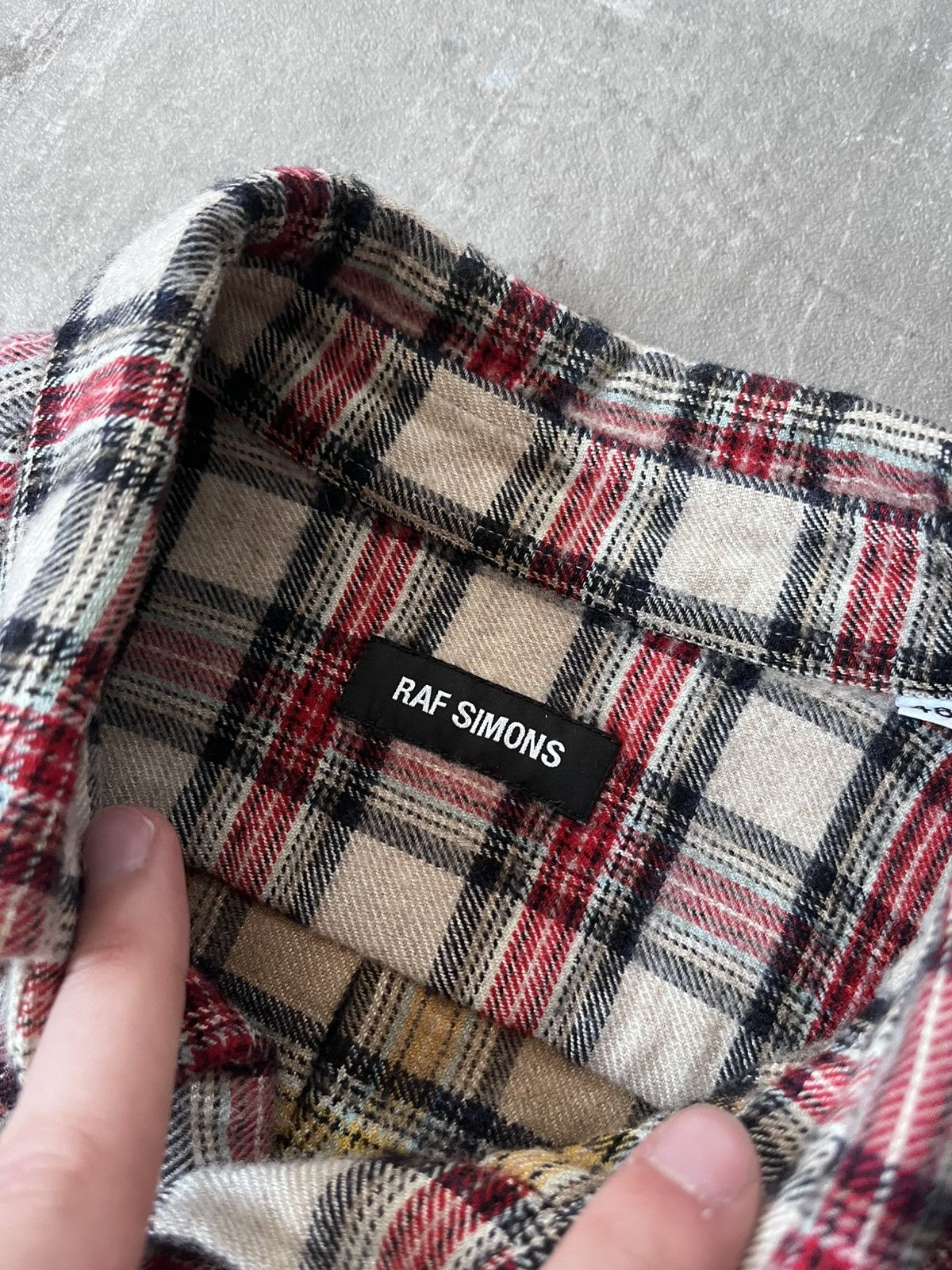 Raf Simons Raf Simons Flannel Shirt Jacket check wool sample Size US M / EU 48-50 / 2 - 8 Thumbnail