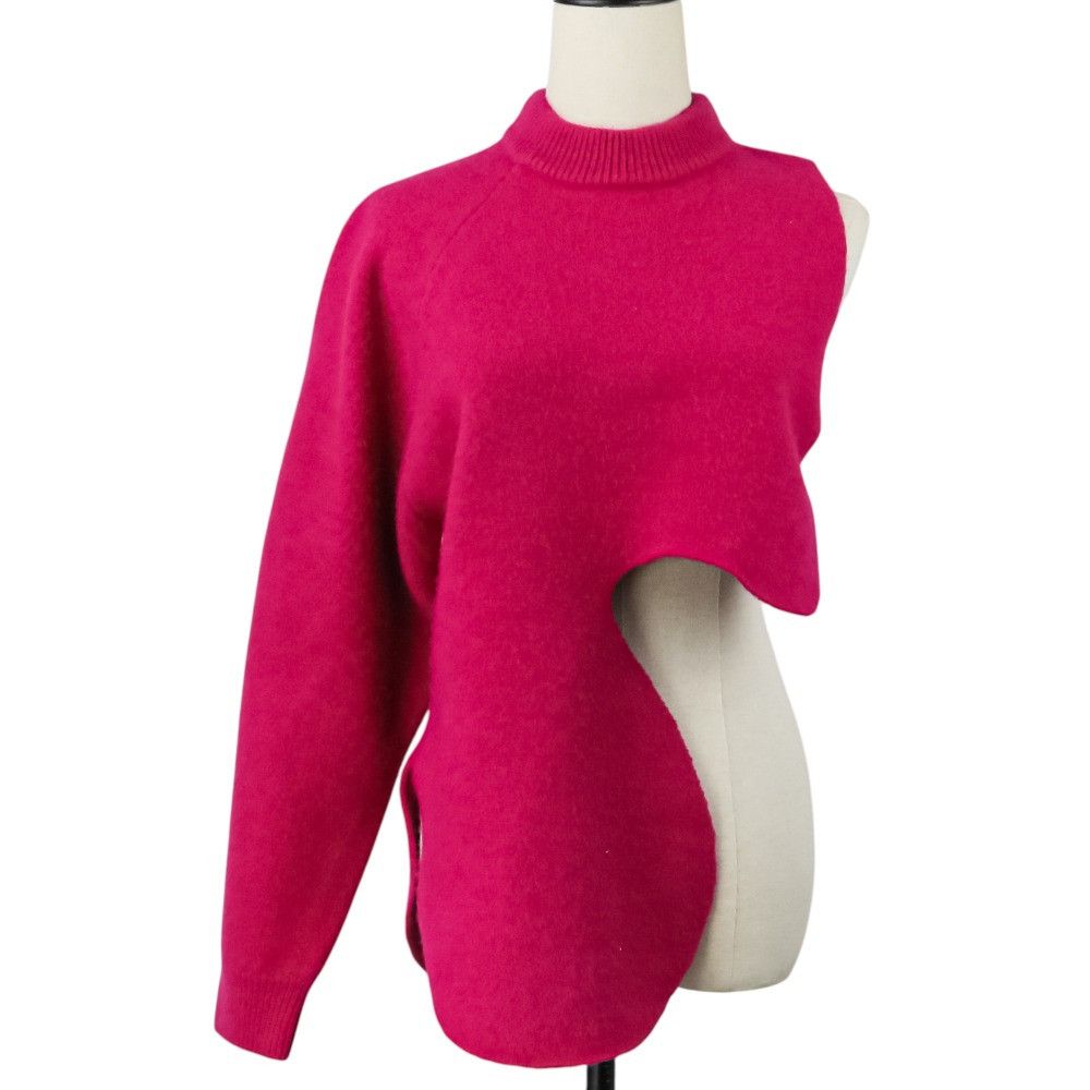 Other Other ENFOLD Wave Knit Top Textile Tops 300HA170-2290 DUTY FREE for USA Size ONE SIZE - 1 Thumbnail