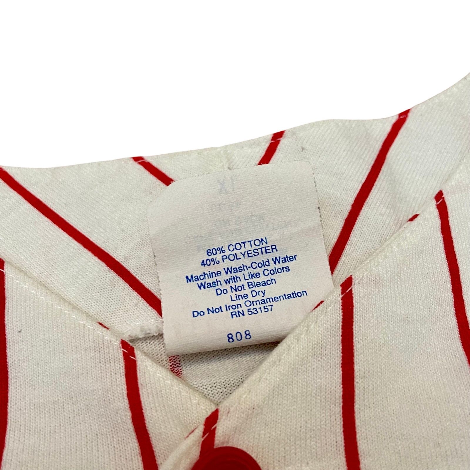 Majestic Cardinals McGwire Majestic MLB Pinstripe Jersey - Size XL Size US XL / EU 56 / 4 - 12 Thumbnail