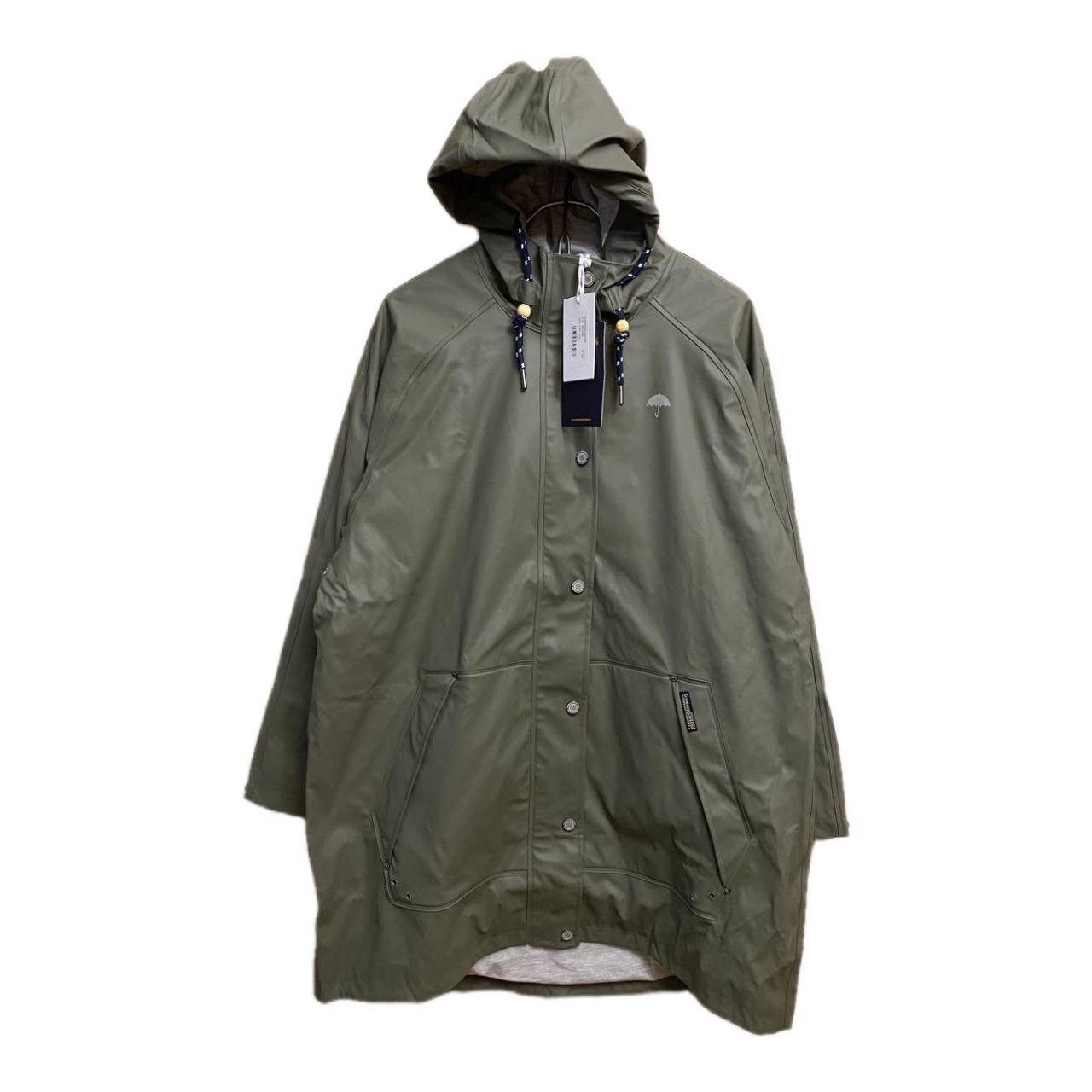 image of Schmuddelwedda Olive Raincoat in Green, Men's (Size Large)