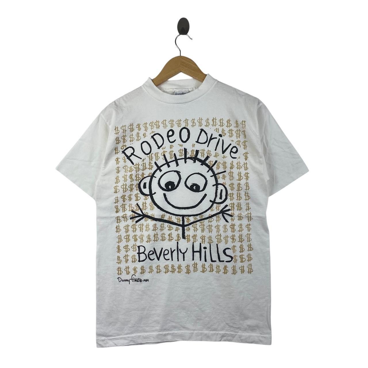 Vintage Vintage 1989 DANNY FIRST CARTOON Rodeo Drive Tee Shirt Top Size M / US 6-8 / IT 42-44 - 1 Thumbnail