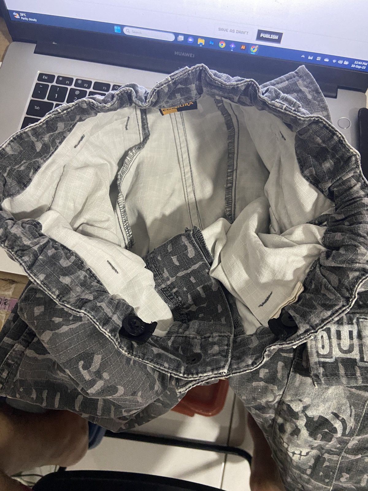 Hysteric Glamour Hysteric Glamour Cargo Pants Size US 28 / EU 44 - 6 Thumbnail