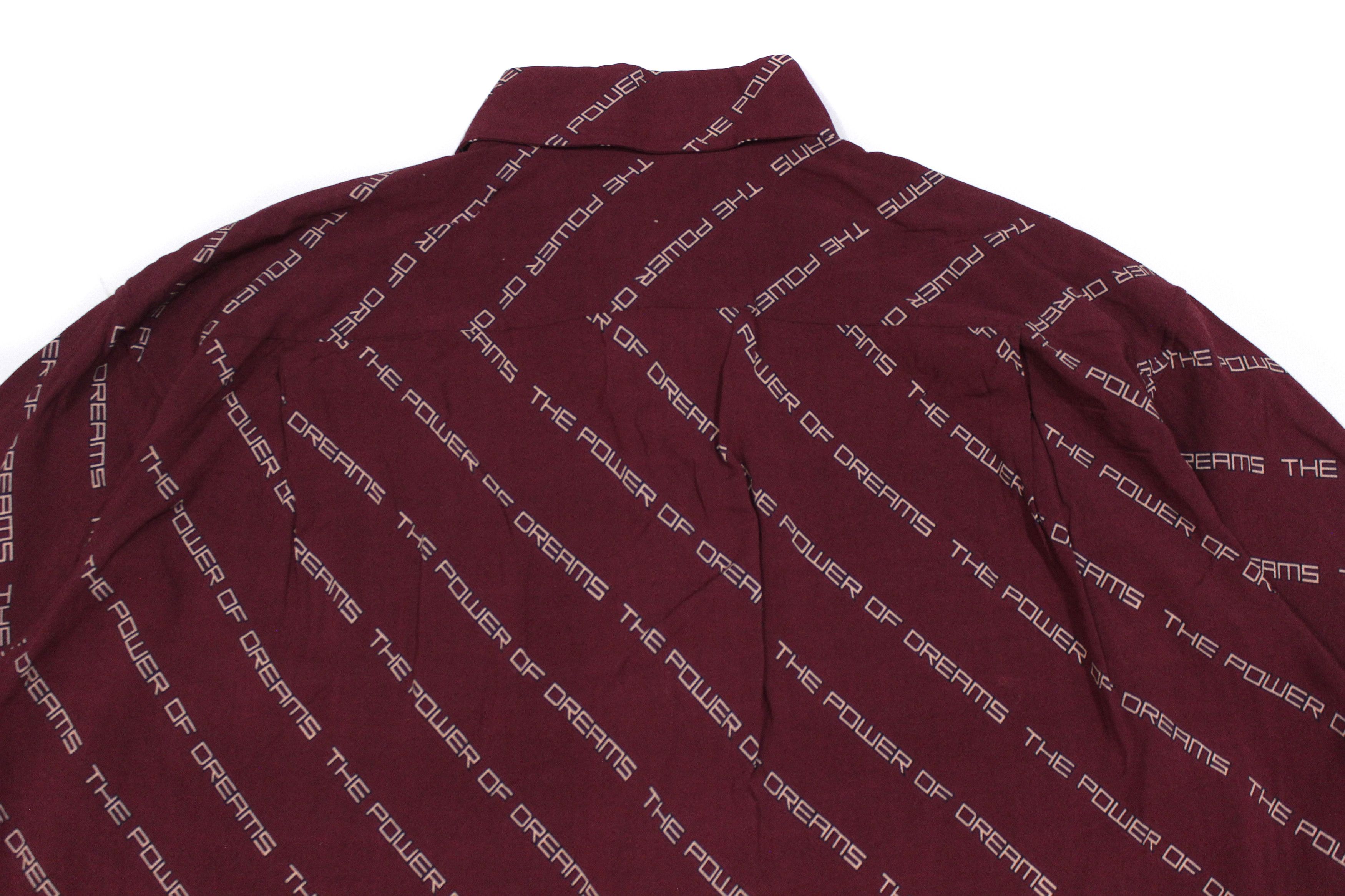 Balenciaga 2017 "Power Of Dreams" Monogram Oversize Shirt With Tags Size US M / EU 48-50 / 2 - 5 Thumbnail
