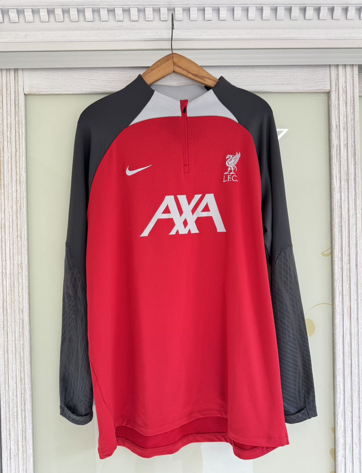 Nike Liverpool 2024-2025 Soccer Training Longsleeve Jersey Kit Size US XXL / EU 58 / 5 - 1 Thumbnail