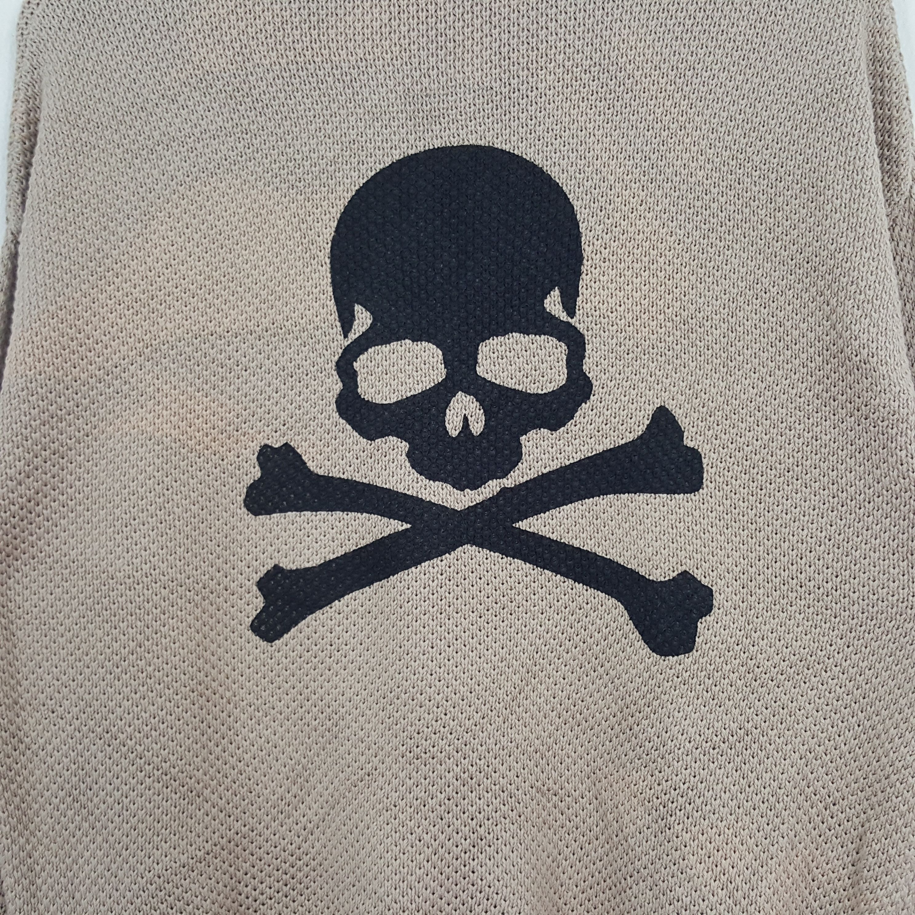 Uniqlo × Vintage Vintage Skulls Uniqlo Japanese Knitwear Custom Art Size US L / EU 52-54 / 3 - 2 Thumbnail