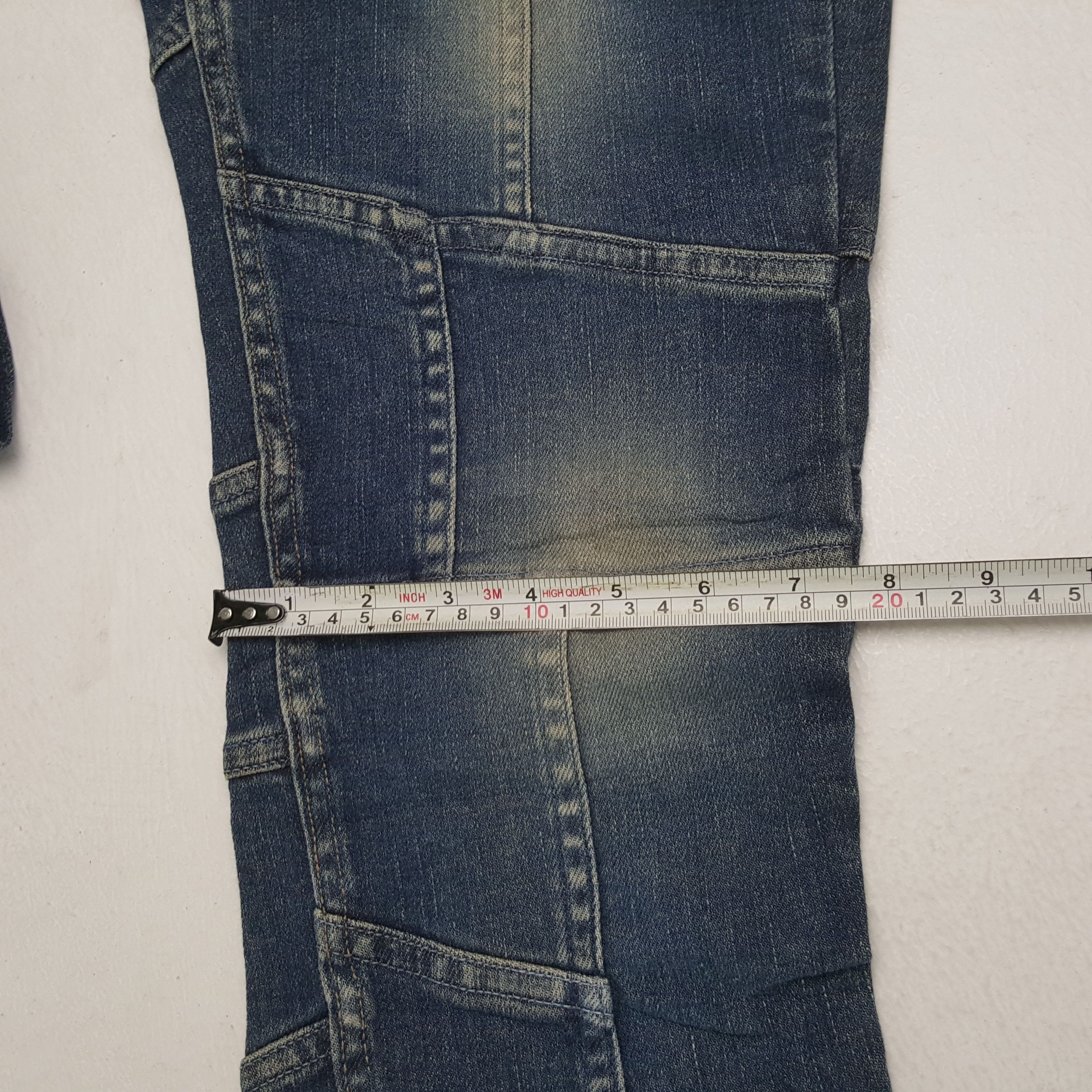 Hysteric Glamour HYSTERIC GLAMOUR Rare Fashion Design Custom Art Jeans Size 30" / US 8 / IT 44 - 10 Thumbnail