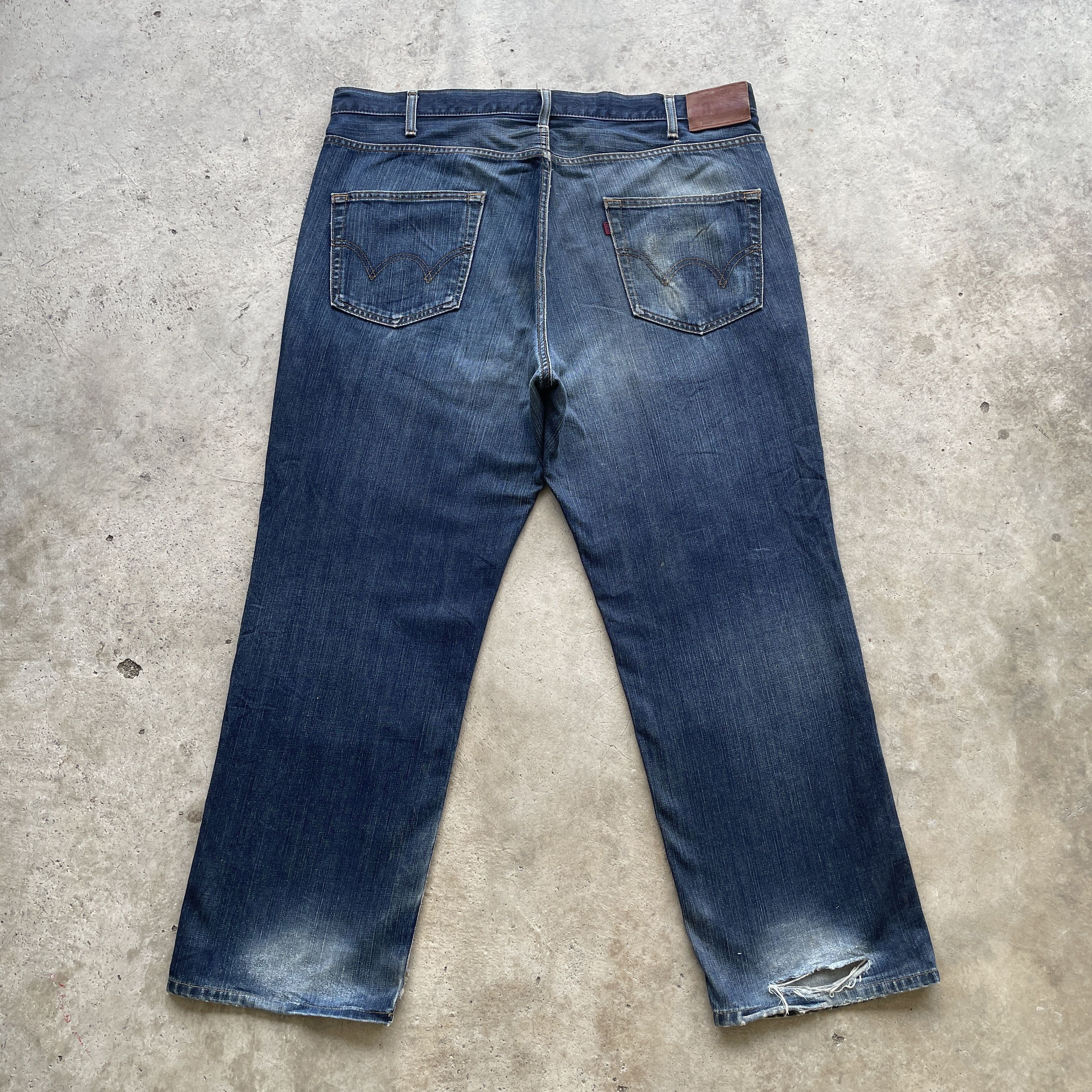 Edwin W42x29💥 Vintage Edwin 503z Denim Faded Jeans Pants Size US 42 / EU 58 - 11 Thumbnail