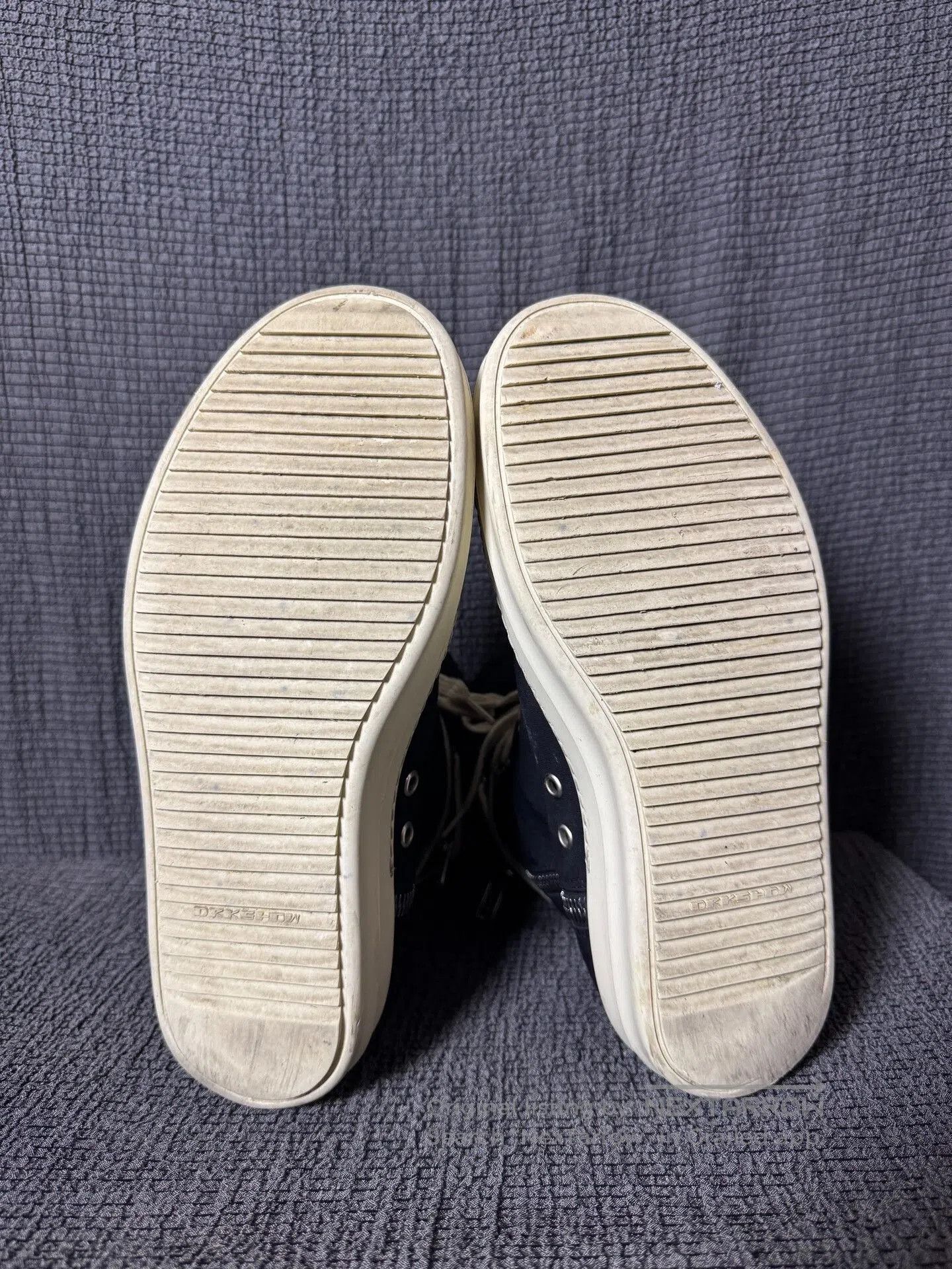 Rick Owens Rick Owens High Top Black and White Sneakers. Size US 7.5 / EU 40-41 - 7 Thumbnail