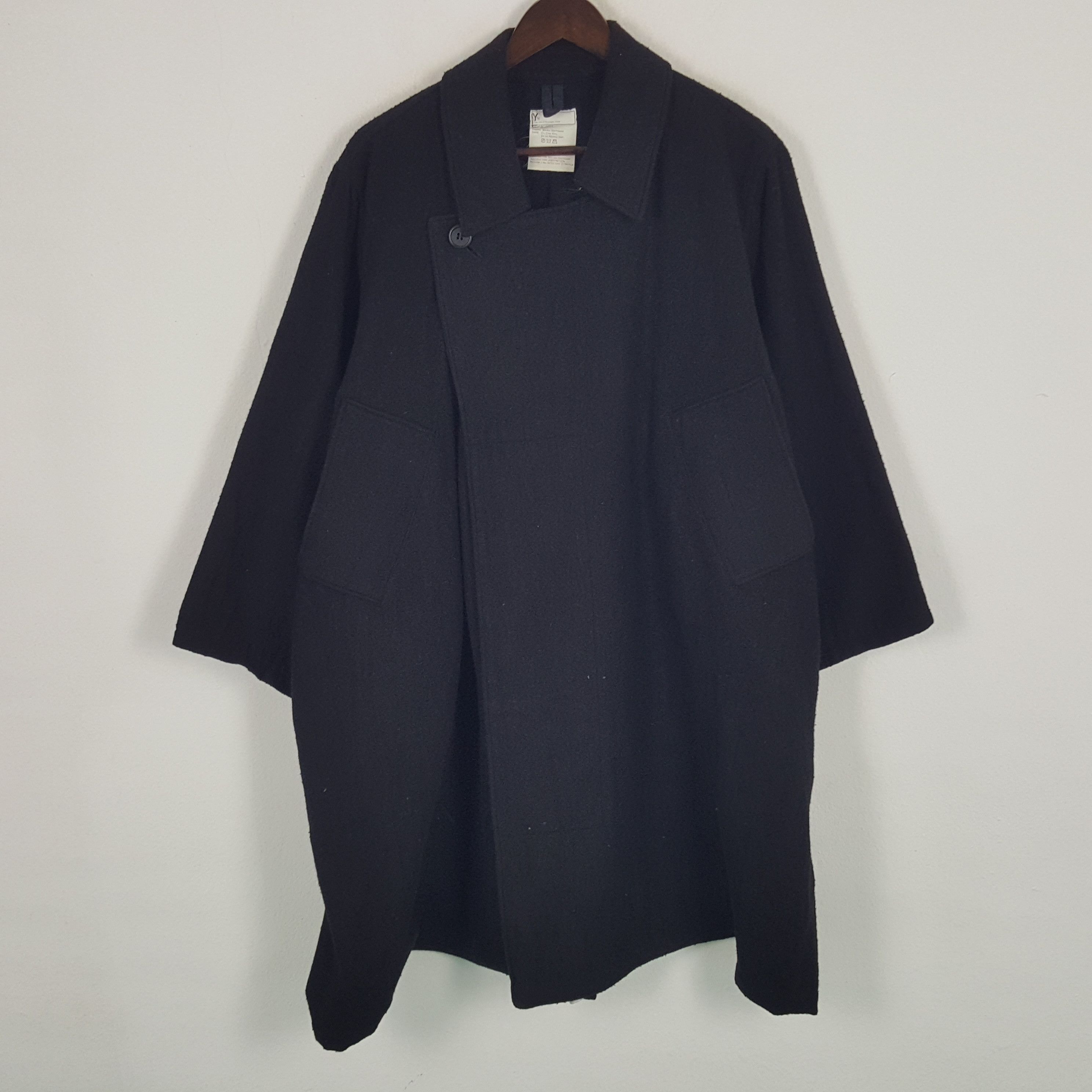 Vintage × Y's Vintage Y's by Yohji Yamamoto Oversize Trench Coat Jacket Size US L / EU 52-54 / 3 - 1 Thumbnail