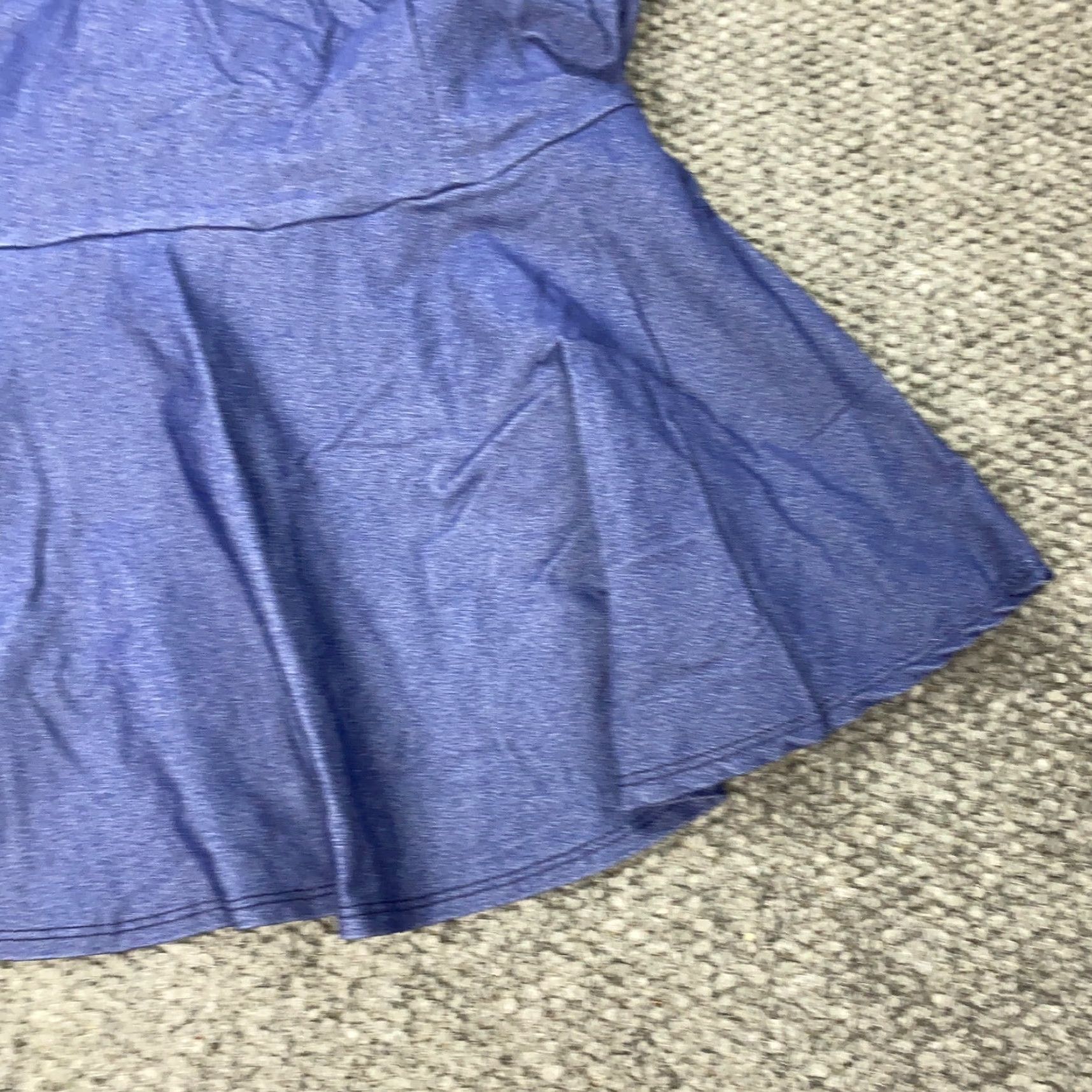 Vintage Ashley Stewart Womens Shirt Size 16 Blue One Shoulder Top Stretch Size XXL / US 16-18 / IT 52-54 - 4 Thumbnail