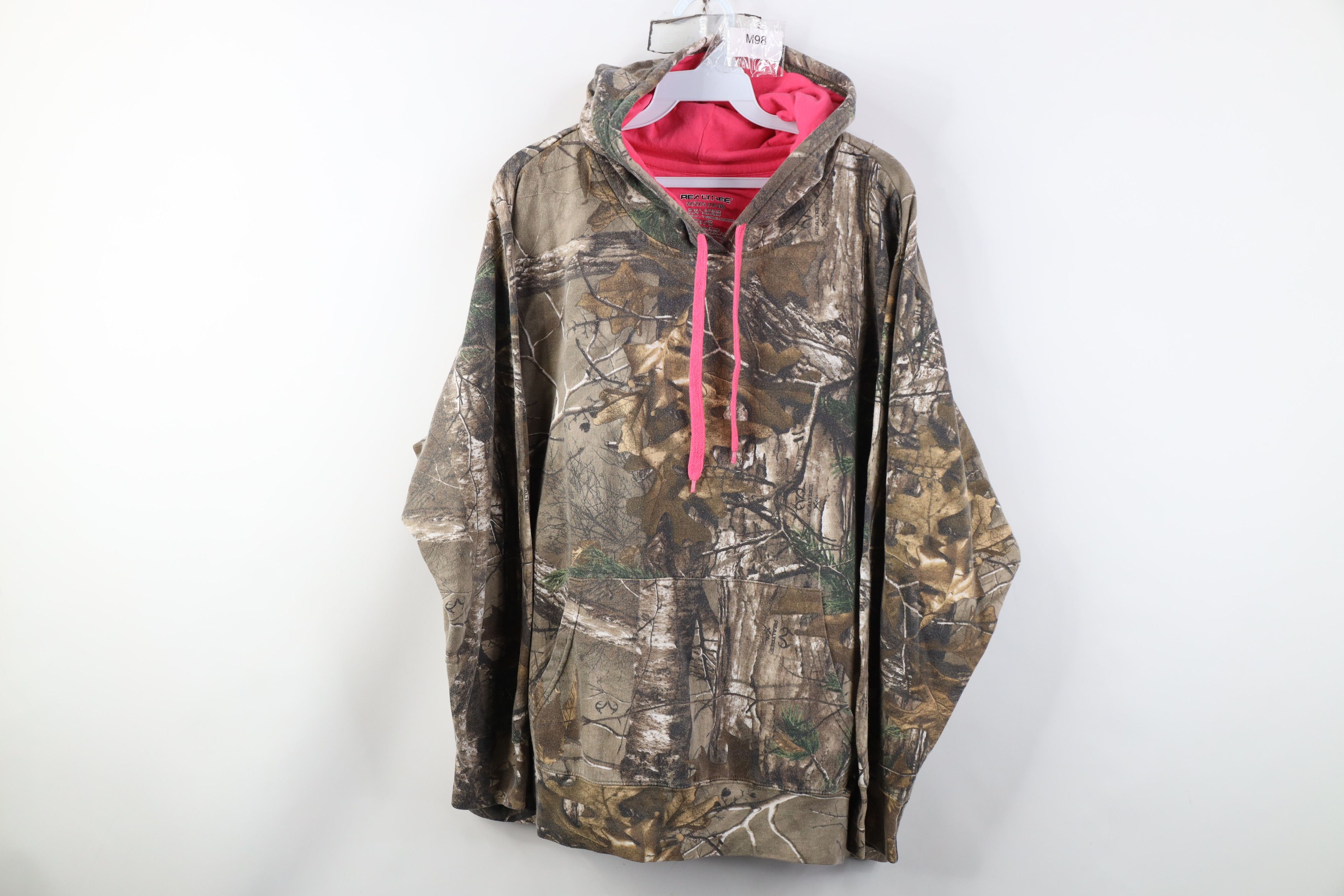 Vintage Vintage Y2K Streetwear Babydoll Realtree Camouflage Hoodie Size XXL / US 16-18 / IT 52-54 - 1 Thumbnail