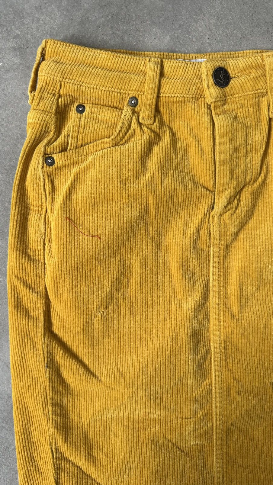 Lee VINTAGE LEE CORDUROY SKIRT Size 26" / US 2 / IT 38 - 2 Thumbnail