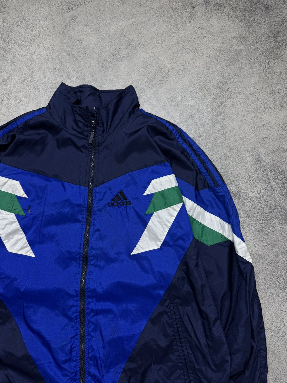 Adidas Vintage Y2k Adidas Nylon Logo Jacket 90’s Size US XL / EU 56 / 4 - 5 Thumbnail