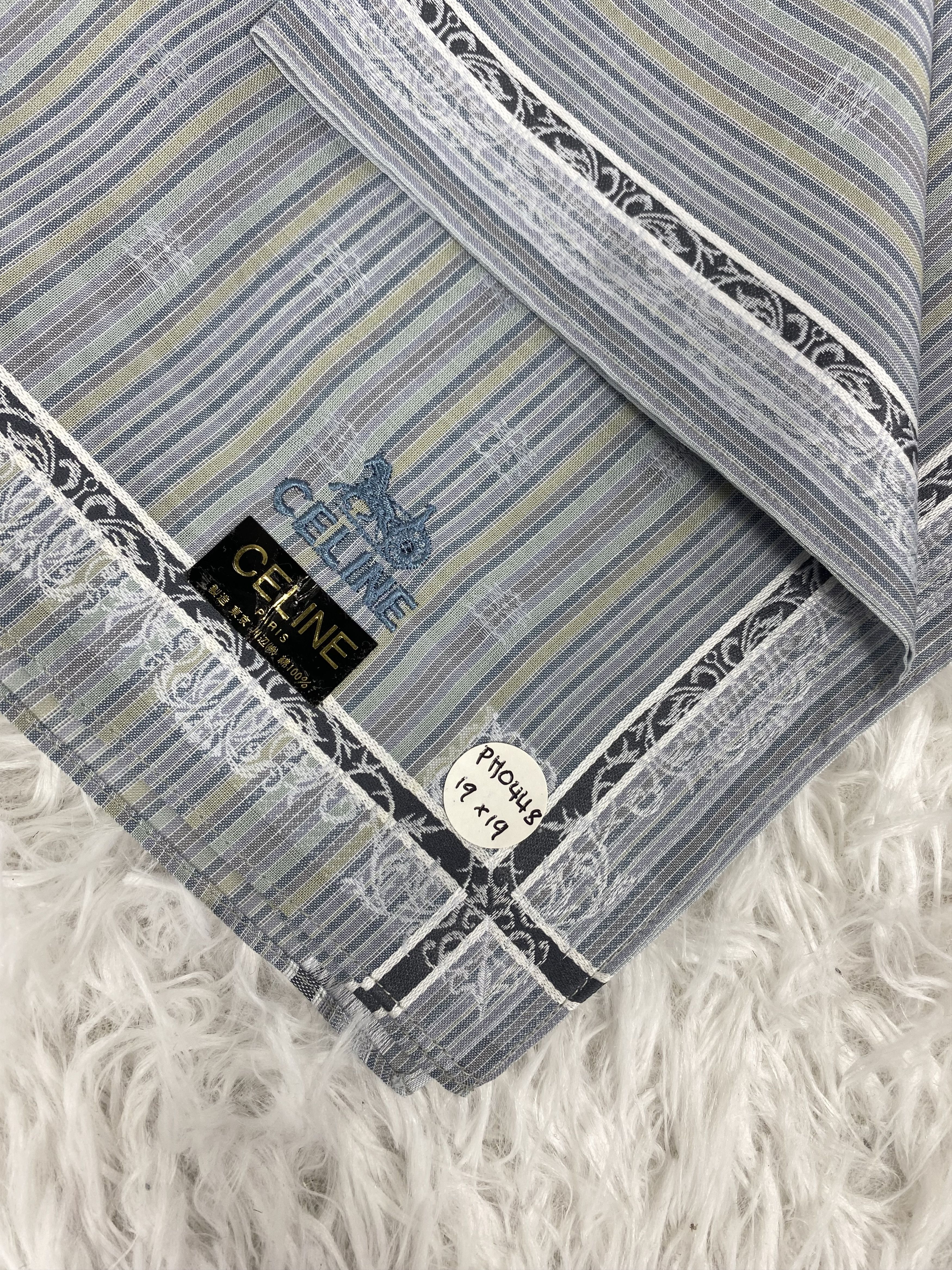 Celine Vintage Celine Handkerchief Neckerchief PH0448 Size ONE SIZE - 2 Thumbnail