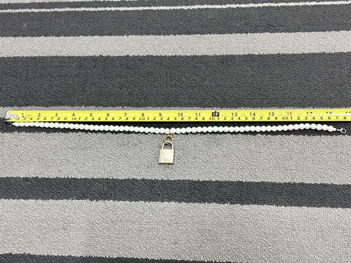 Other Authentic Prada Padlock Pearls Necklace Rework Size ONE SIZE - 5 Thumbnail
