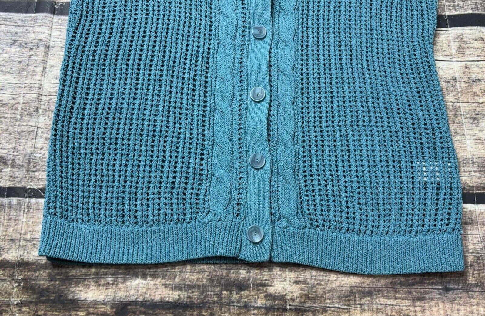 Pendleton Pendleton Cardigan Sweater Women's XS Open Cable Knit Size XS / US 0-2 / IT 36-38 - 5 Thumbnail
