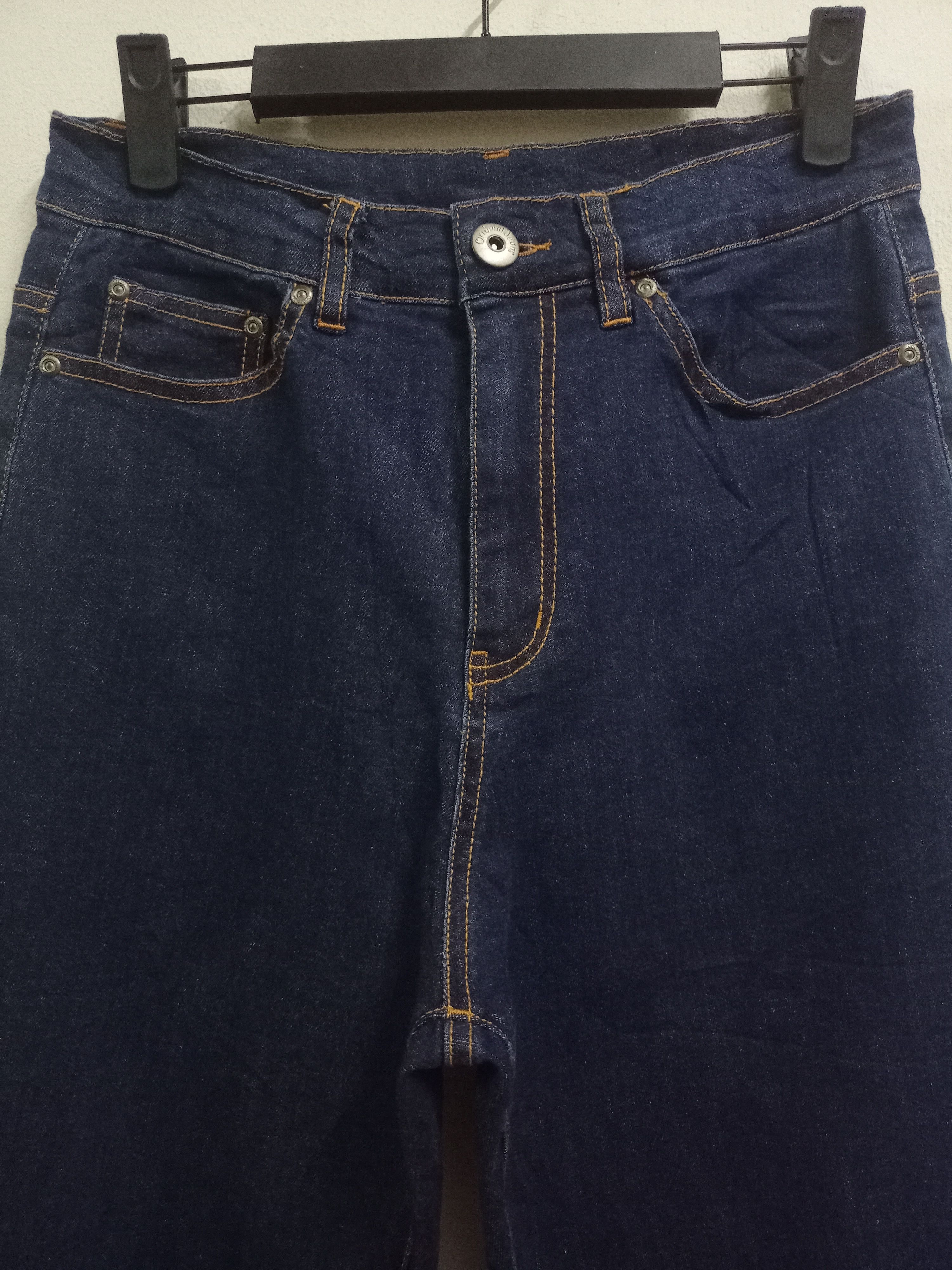 Japanese Brand Vintage Japanese Brand Frayed Style Baggy Denim Pants 27x28 Size US 27 - 4 Thumbnail