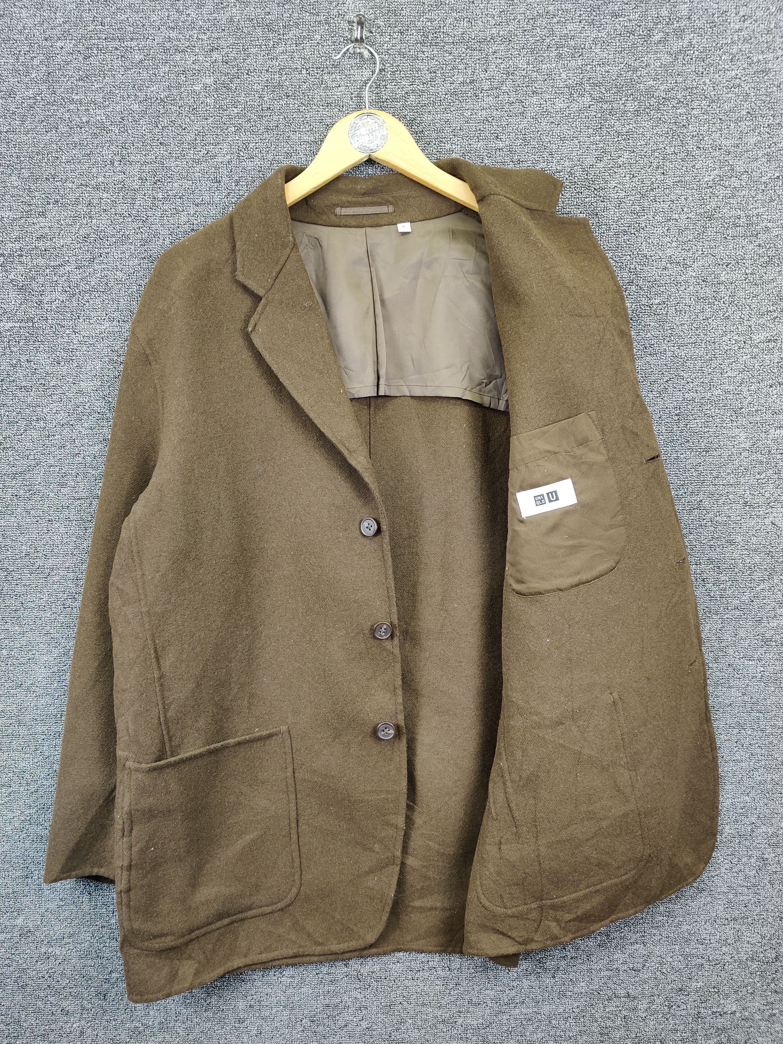 Christophe Lemaire Lemaire U Uniqlo Wool Button Coat Jacket Size US XL / EU 56 / 4 - 7 Thumbnail