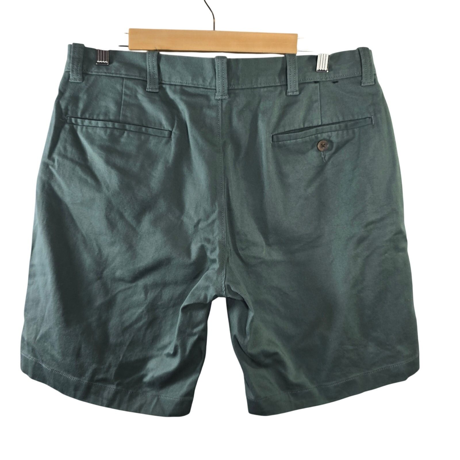 J.Crew Men's J.Crew Factory Green 9" Flex Chino Shorts Size 32 Size US 32 / EU 48 - 5 Thumbnail