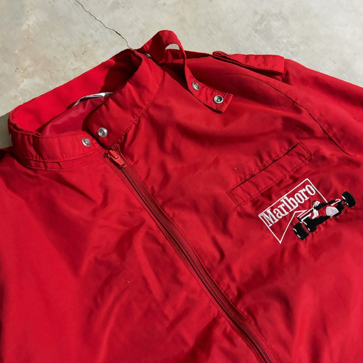 Vintage Vintage Malboro Racing Jacket Size US L / EU 52-54 / 3 - 3 Thumbnail