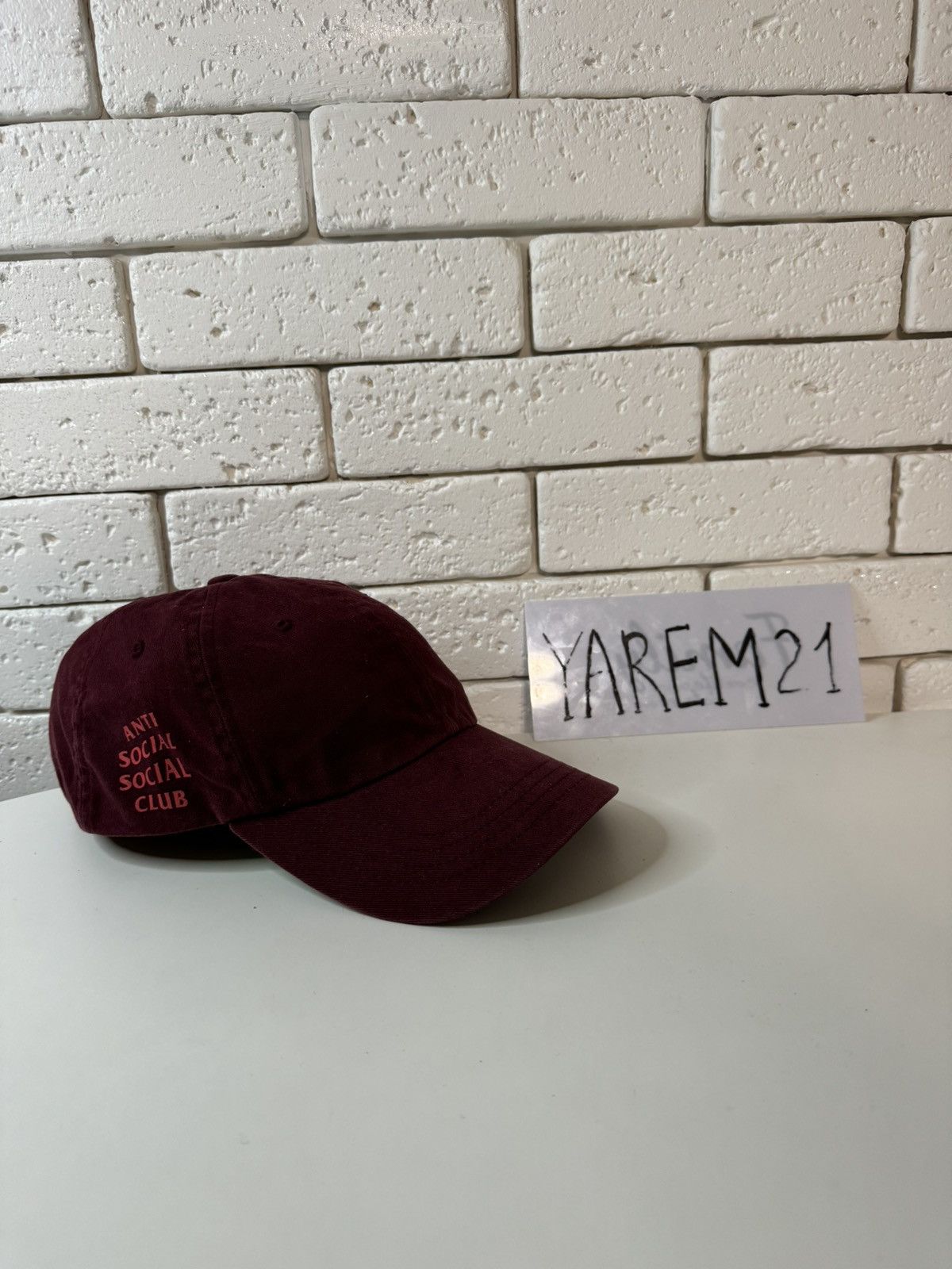 Other Anti Social Social Club cap hat Size ONE SIZE - 1 Thumbnail