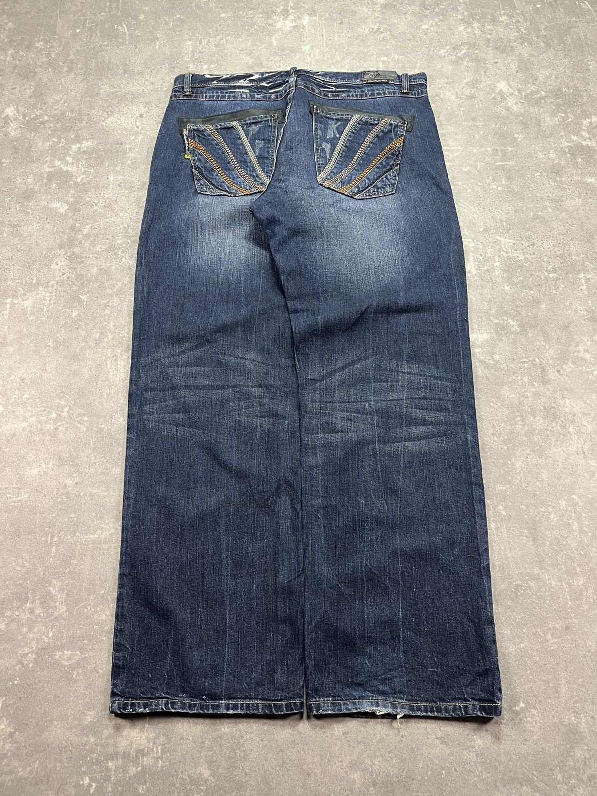 Akademiks Akademiks Vintage Pocket Logo Baggy Denim Jeans 40 Classic Size US 40 / EU 56 - 1 Thumbnail
