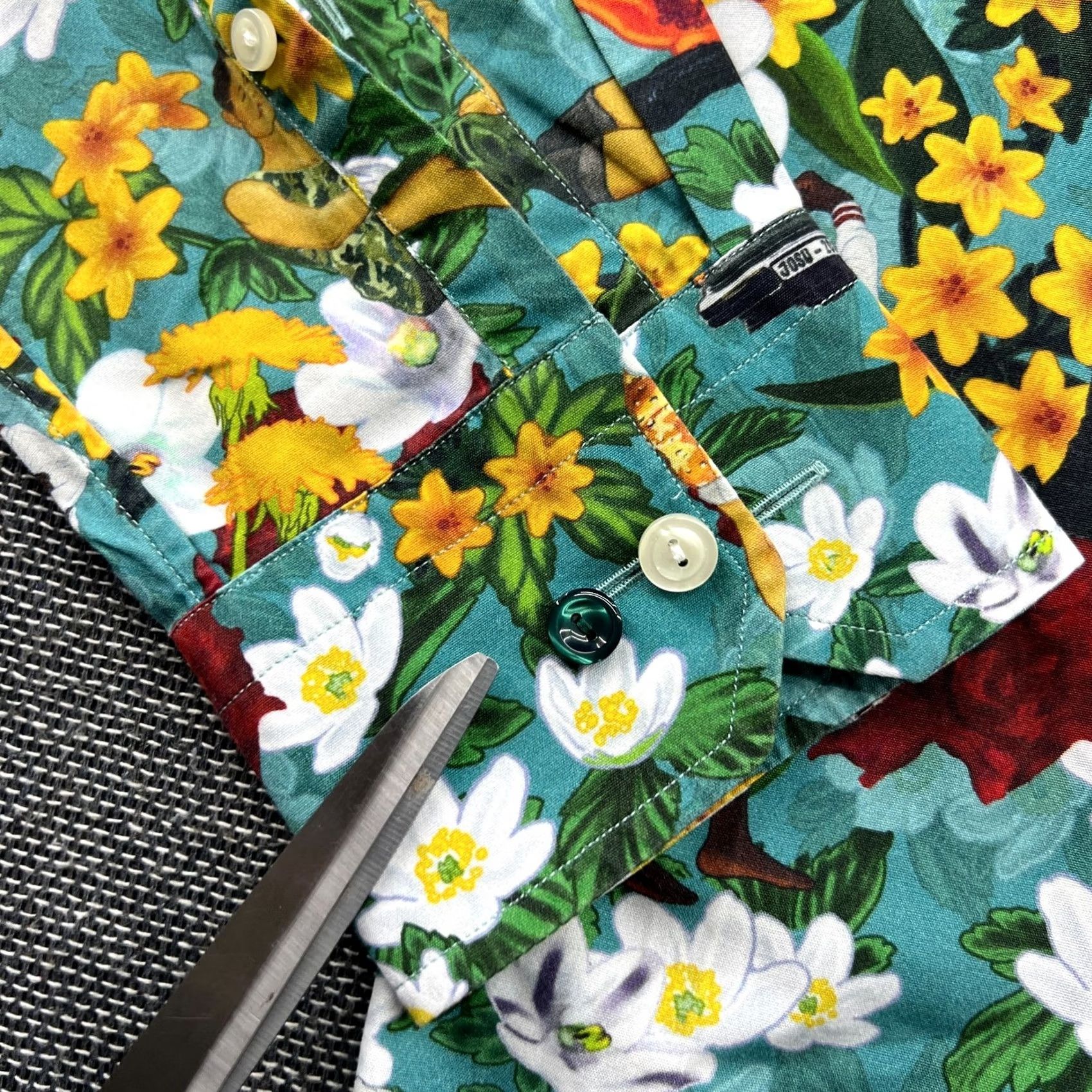 Eton ETON Button Down Shirt Mens Size 40 Medium Slim Floral AOP Hawaiian Shirt Size US L / EU 52-54 / 3 - 6 Thumbnail