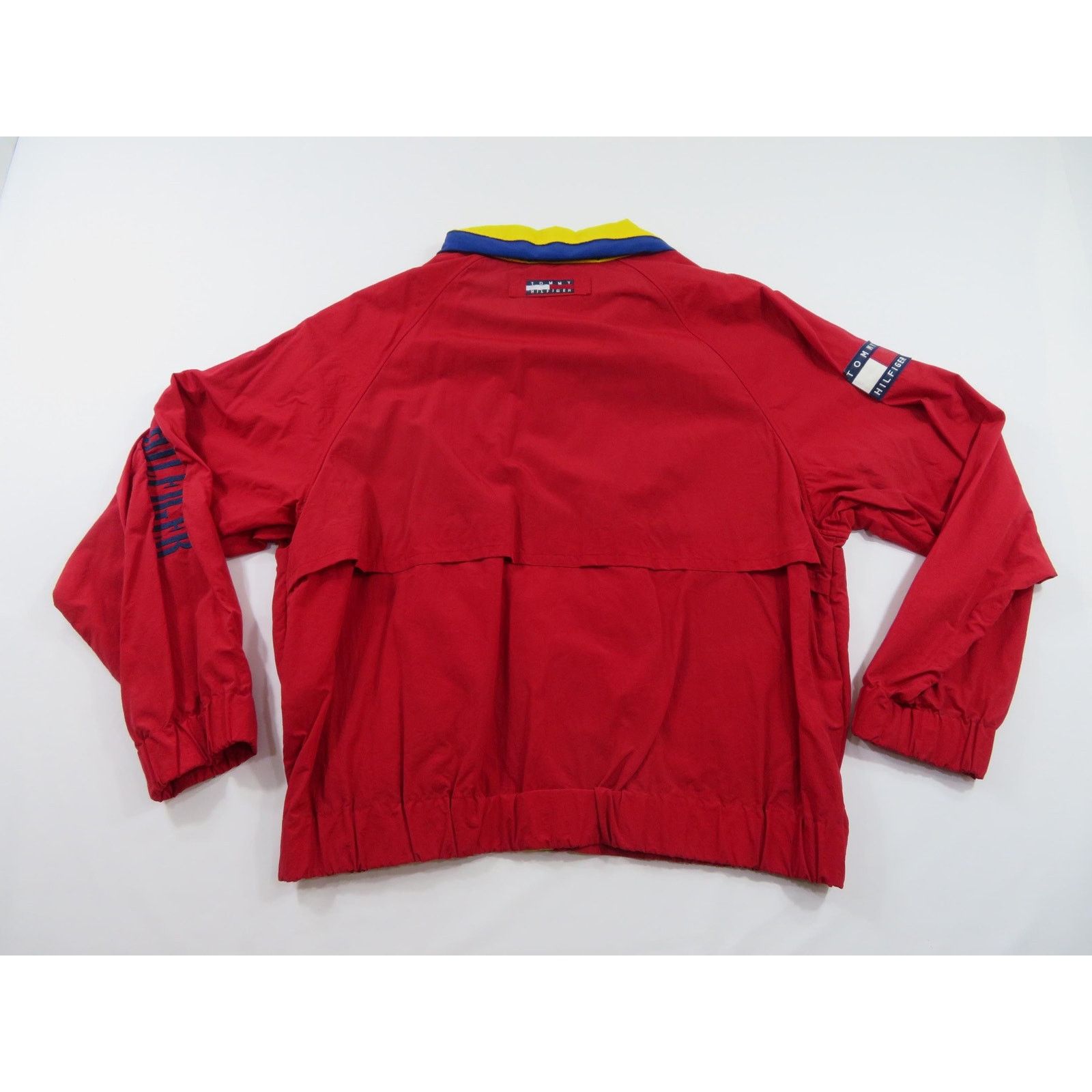 Tommy Hilfiger Tommy Hilfiger Sailing Jacket Sz XL Red Blue Yellow 1990s Size US XL / EU 56 / 4 - 6 Thumbnail