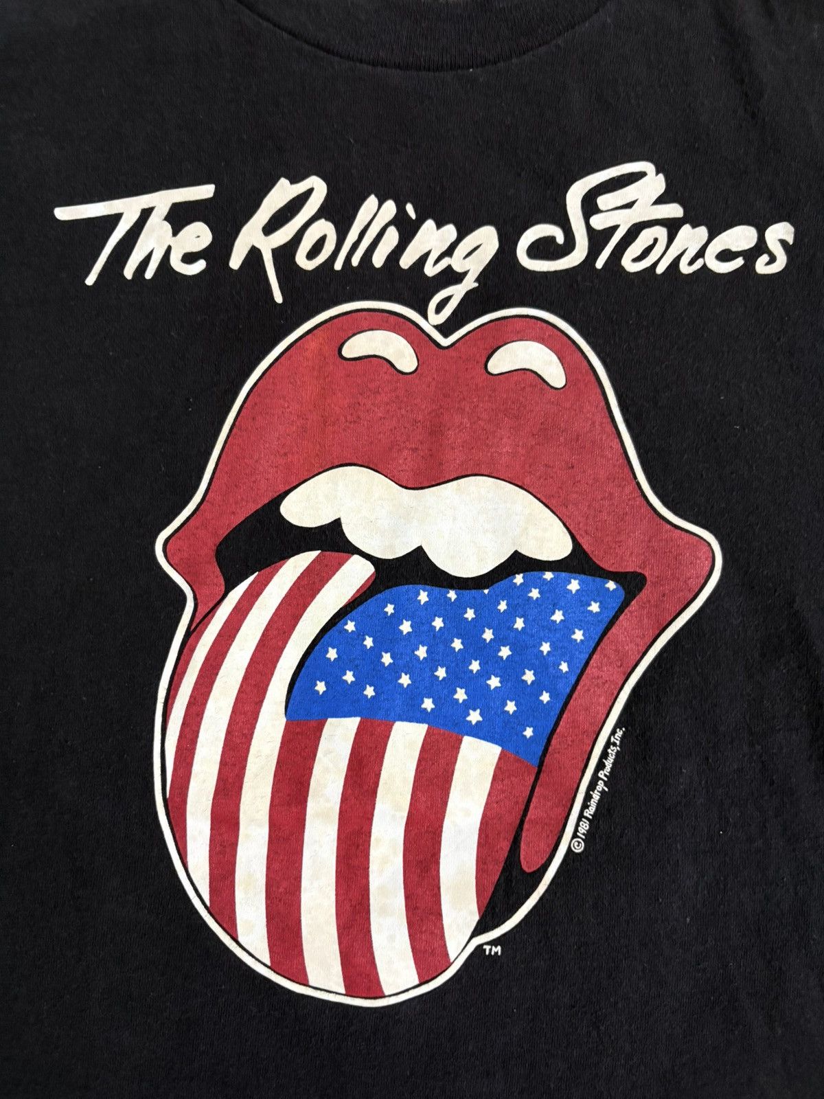 Vintage 🔥HOT🔥VINTAGE Y2K THE ROLLING STONES NORTH AMERICAN 80's TEE Size US L / EU 52-54 / 3 - 2 Thumbnail