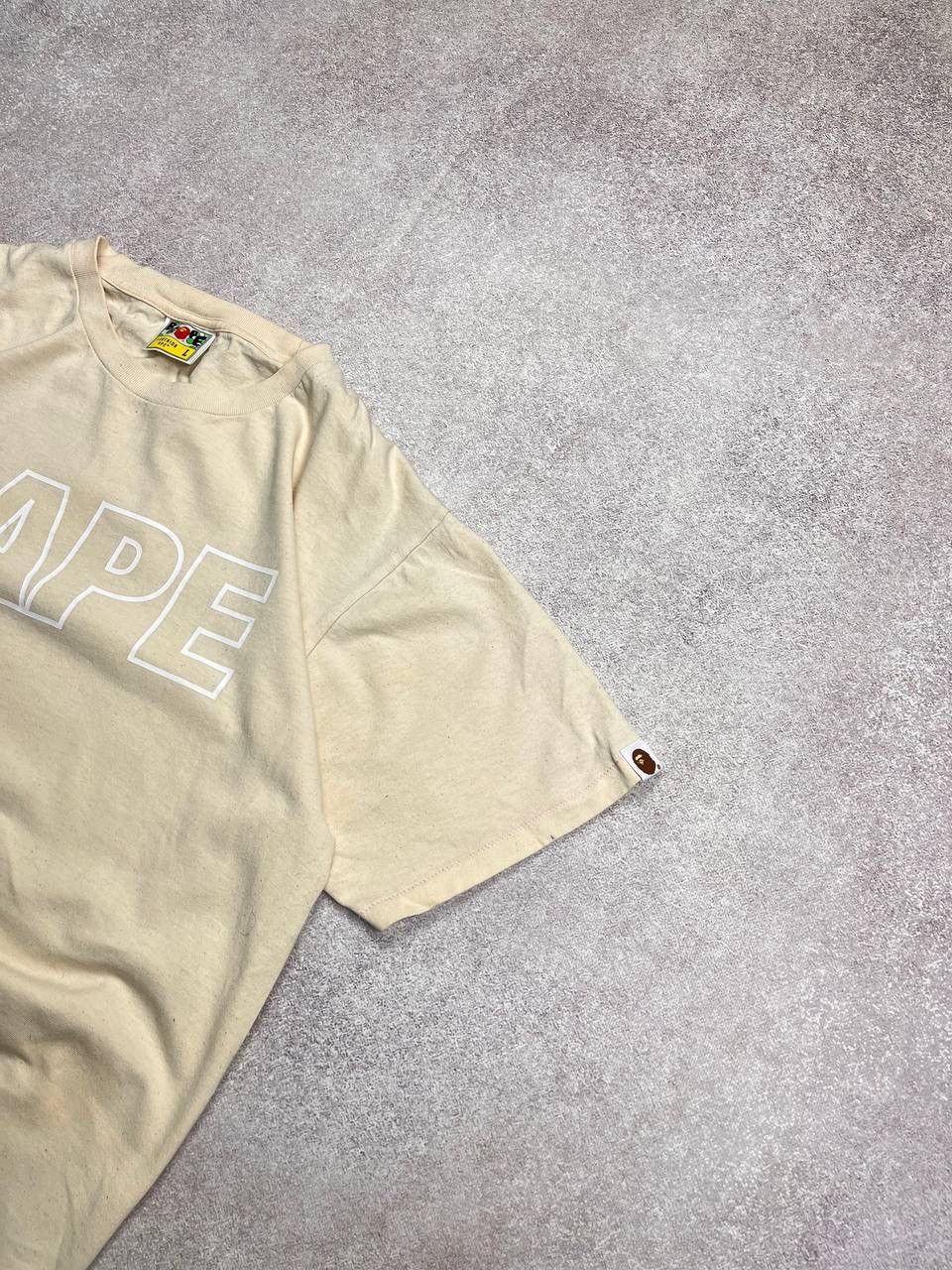 Bape Vintage BAPE A Bathing Ape Baggy Spellout Boxy T-shirt L Size US L / EU 52-54 / 3 - 3 Thumbnail
