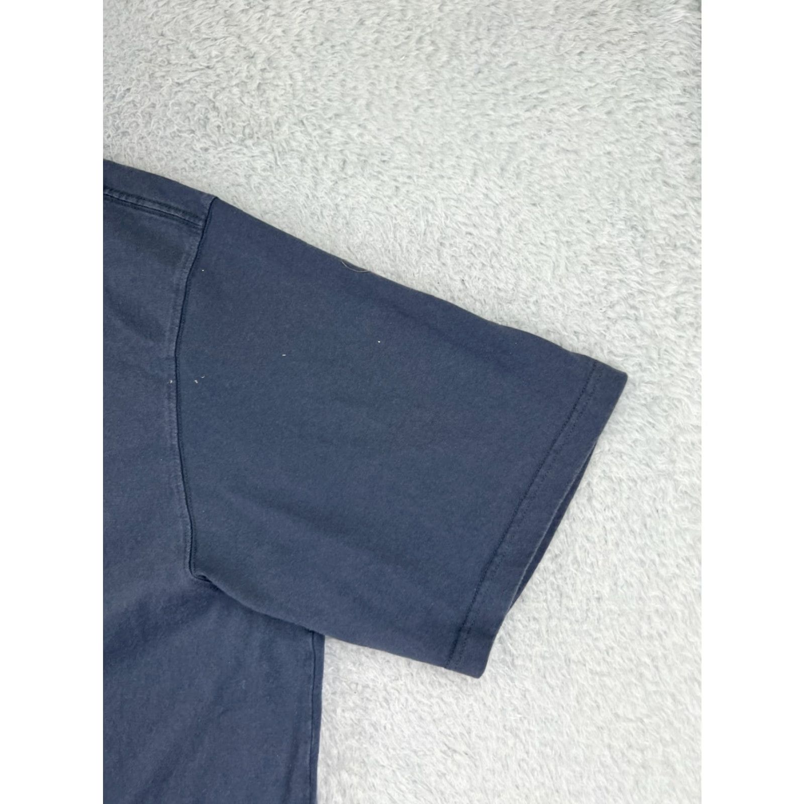 Carhartt Carhartt Work Shirt Mens 3XLT Blue Short Sleeve Crew Neck Cotton Blend Jersey Logo Classic Size US XXL / EU 58 / 5 - 5 Thumbnail