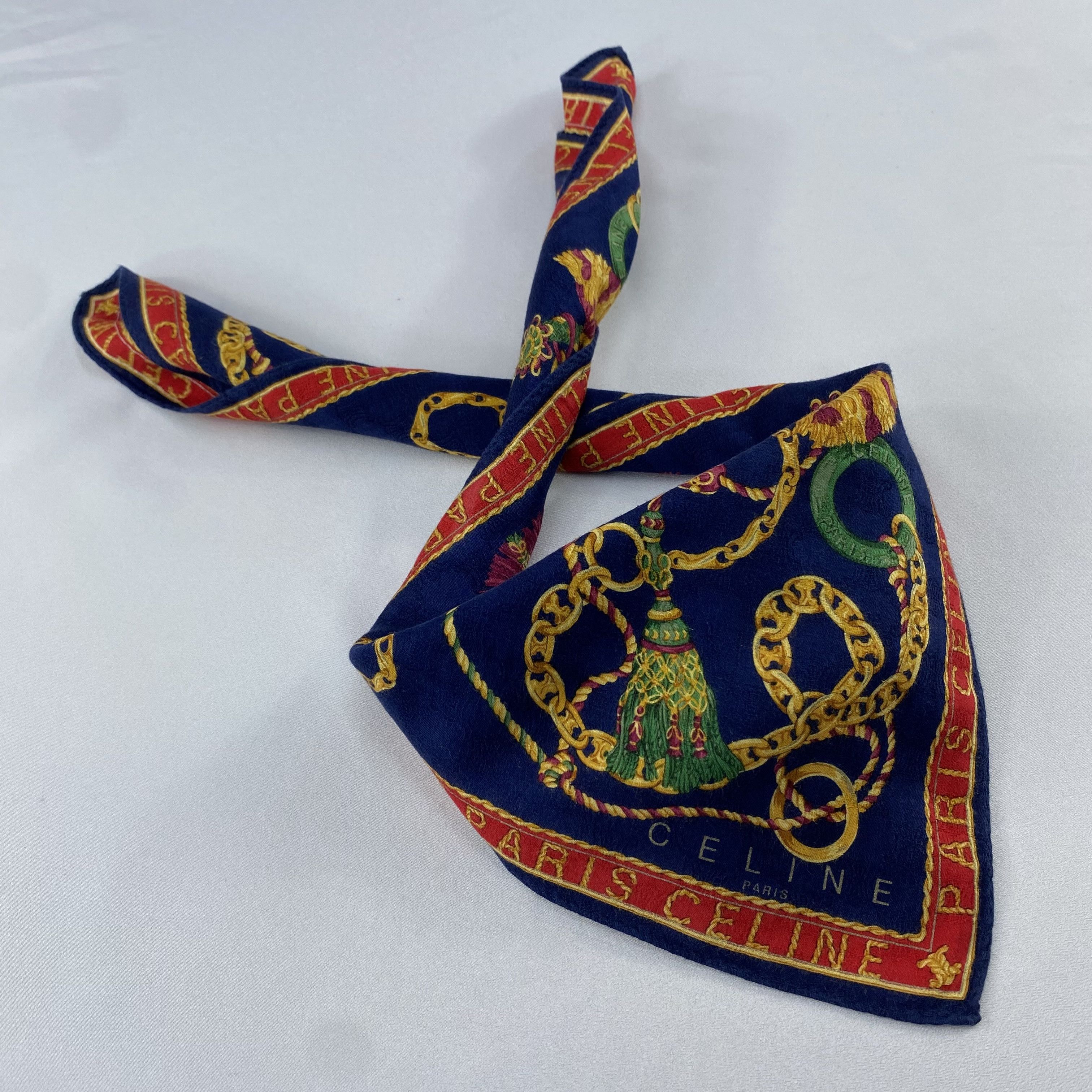 Celine Celine Hnadkerchief / Bandana / Neckerchief C869 Size ONE SIZE - 1 Thumbnail