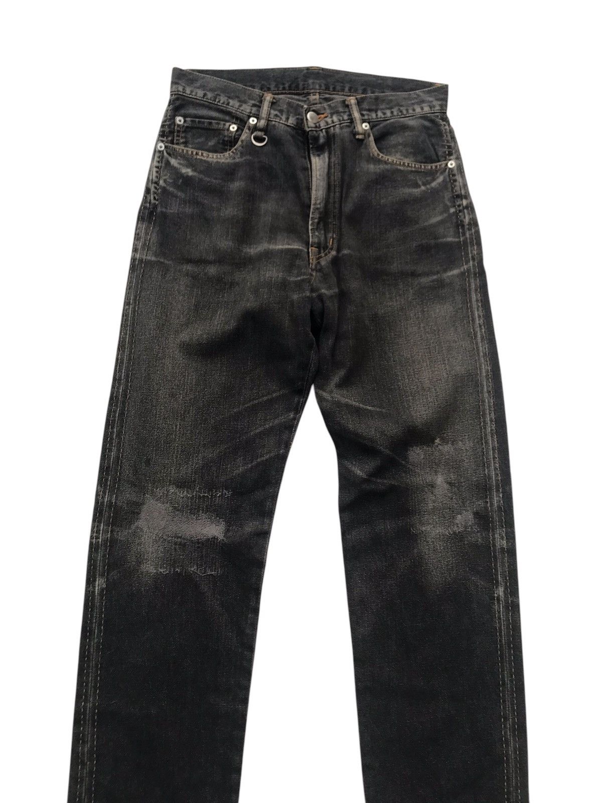 Sophnet. Sophnet Japan Streetwear Distressed Denim Pants Size US 30 / EU 46 - 2 Thumbnail