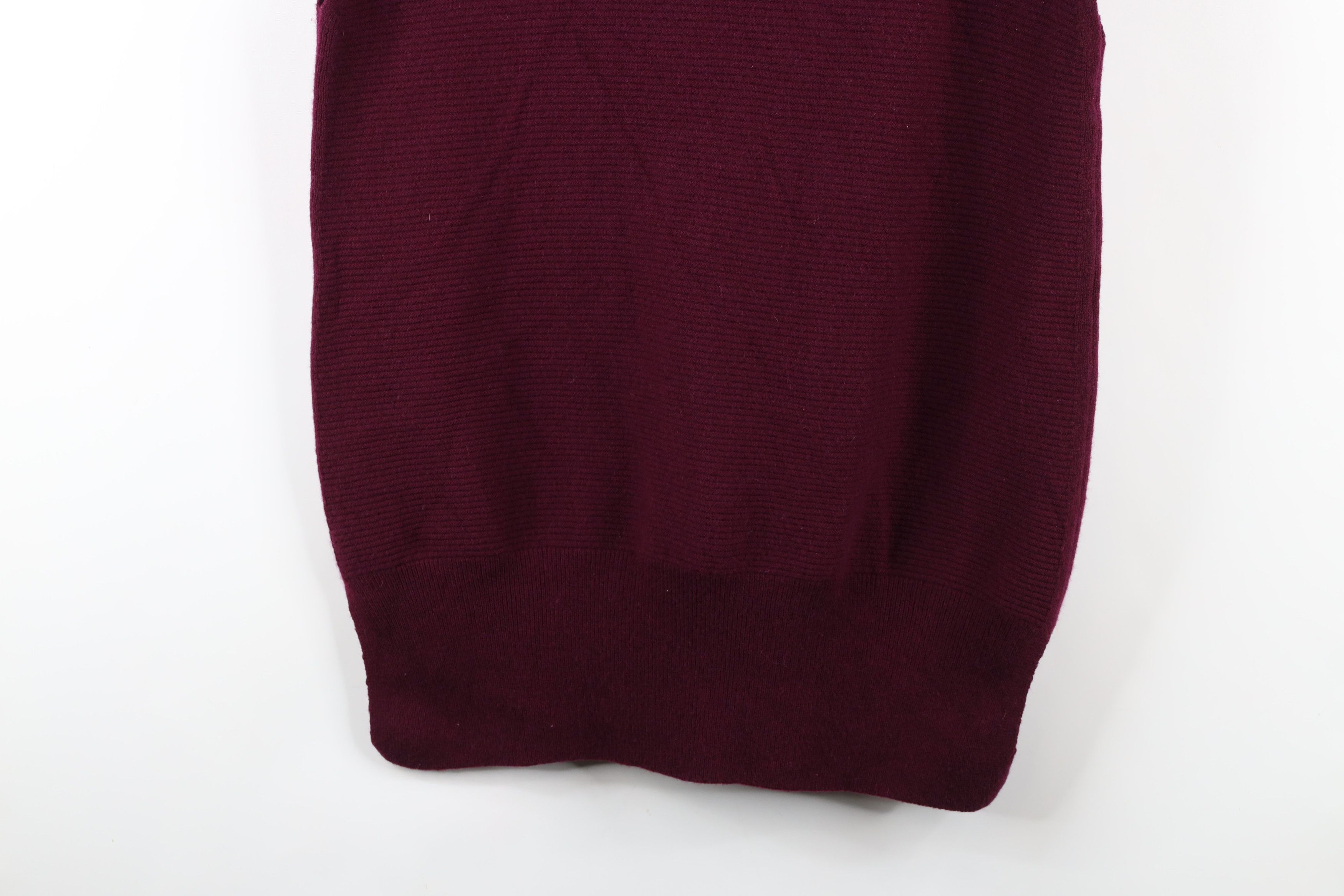 Vintage Vintage Y2K Babydoll Sleeveless Cashmere Ribbed Knit Sweater Size XXL / US 16-18 / IT 52-54 - 11 Thumbnail