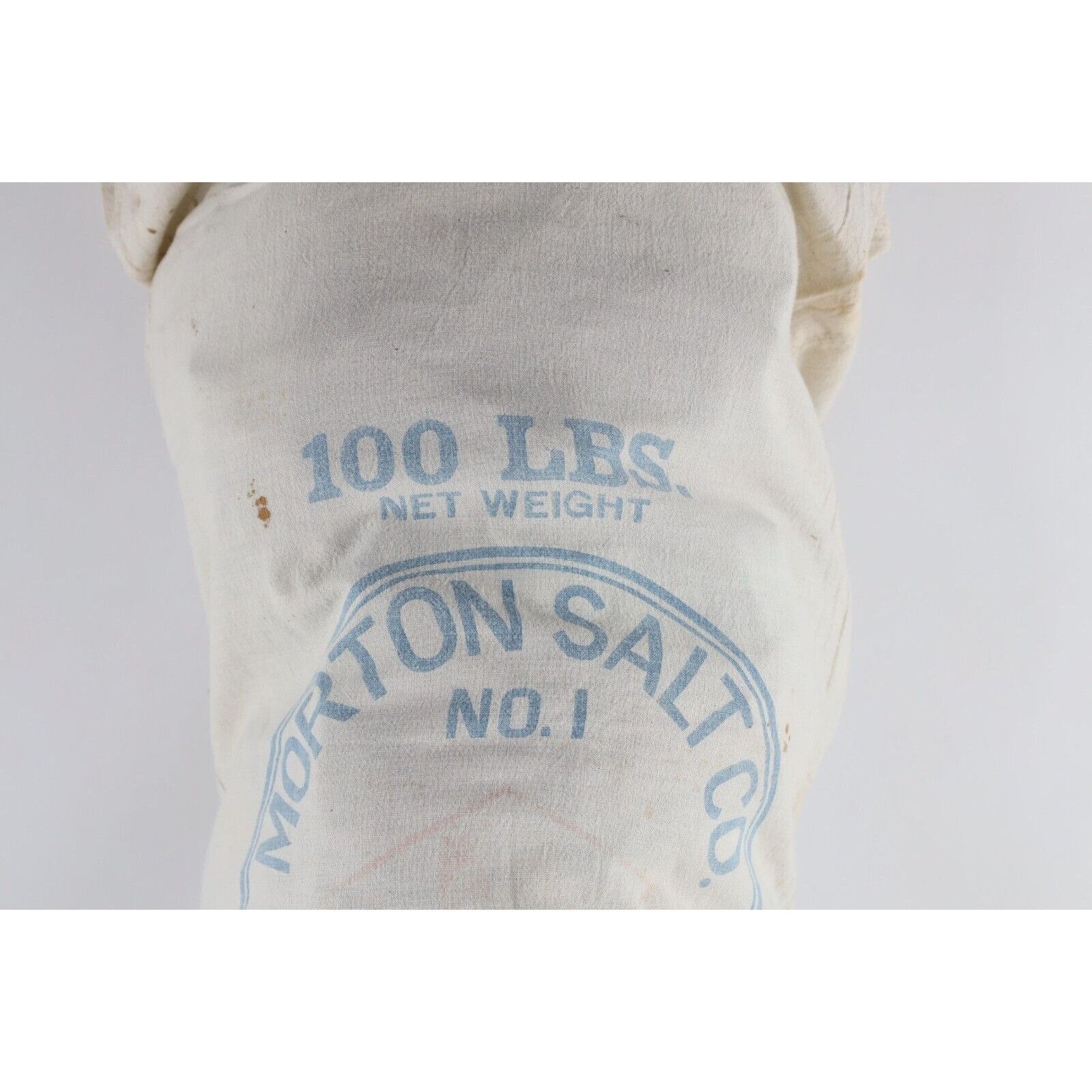 Vintage Vintage 20s 30s Morton Salt Co No 1 Salt 100lb Bag Size ONE SIZE - 2 Thumbnail