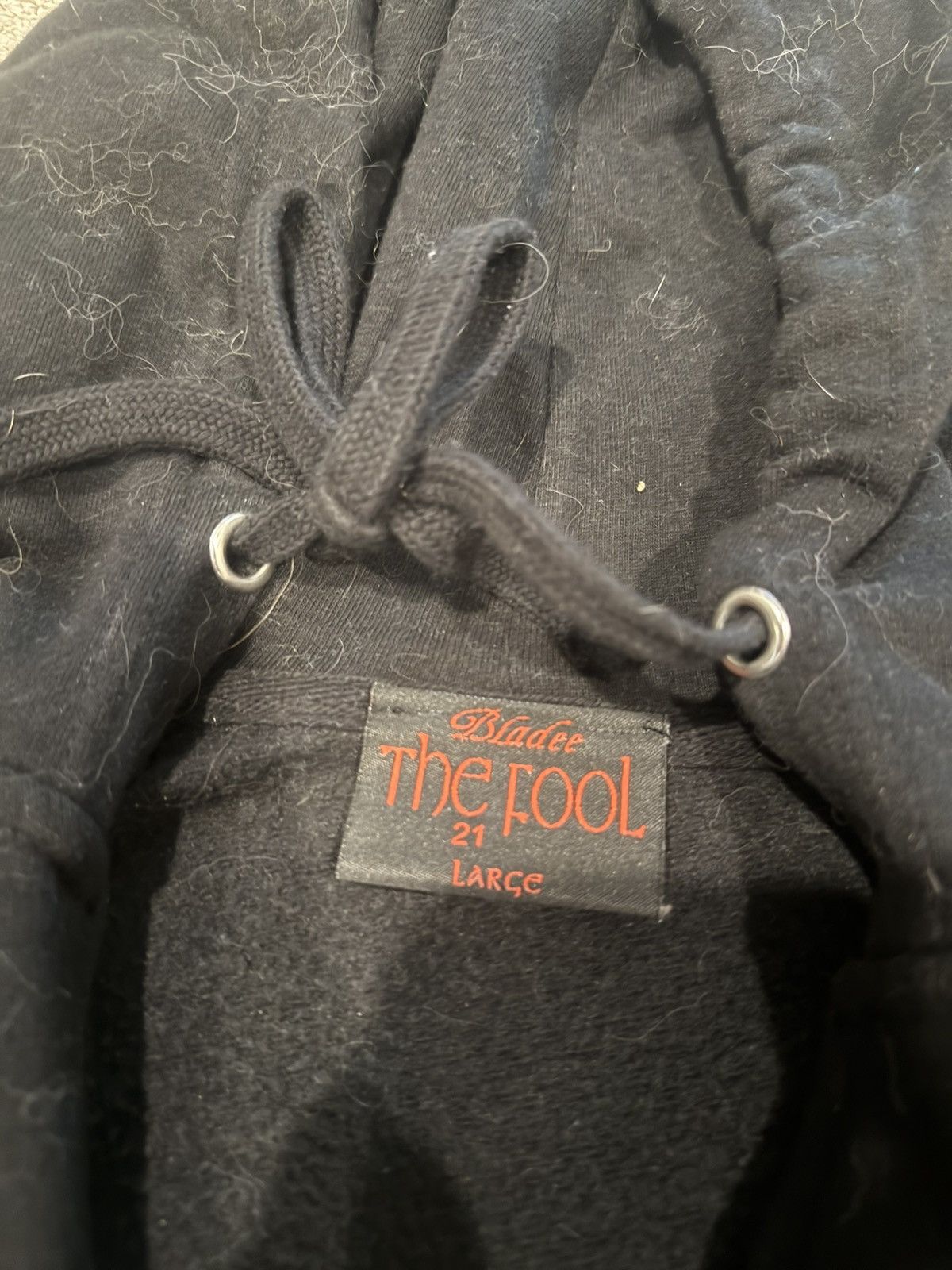 Drain Gang Bladee The Fool Zip Up Hoodie Size US L / EU 52-54 / 3 - 3 Thumbnail
