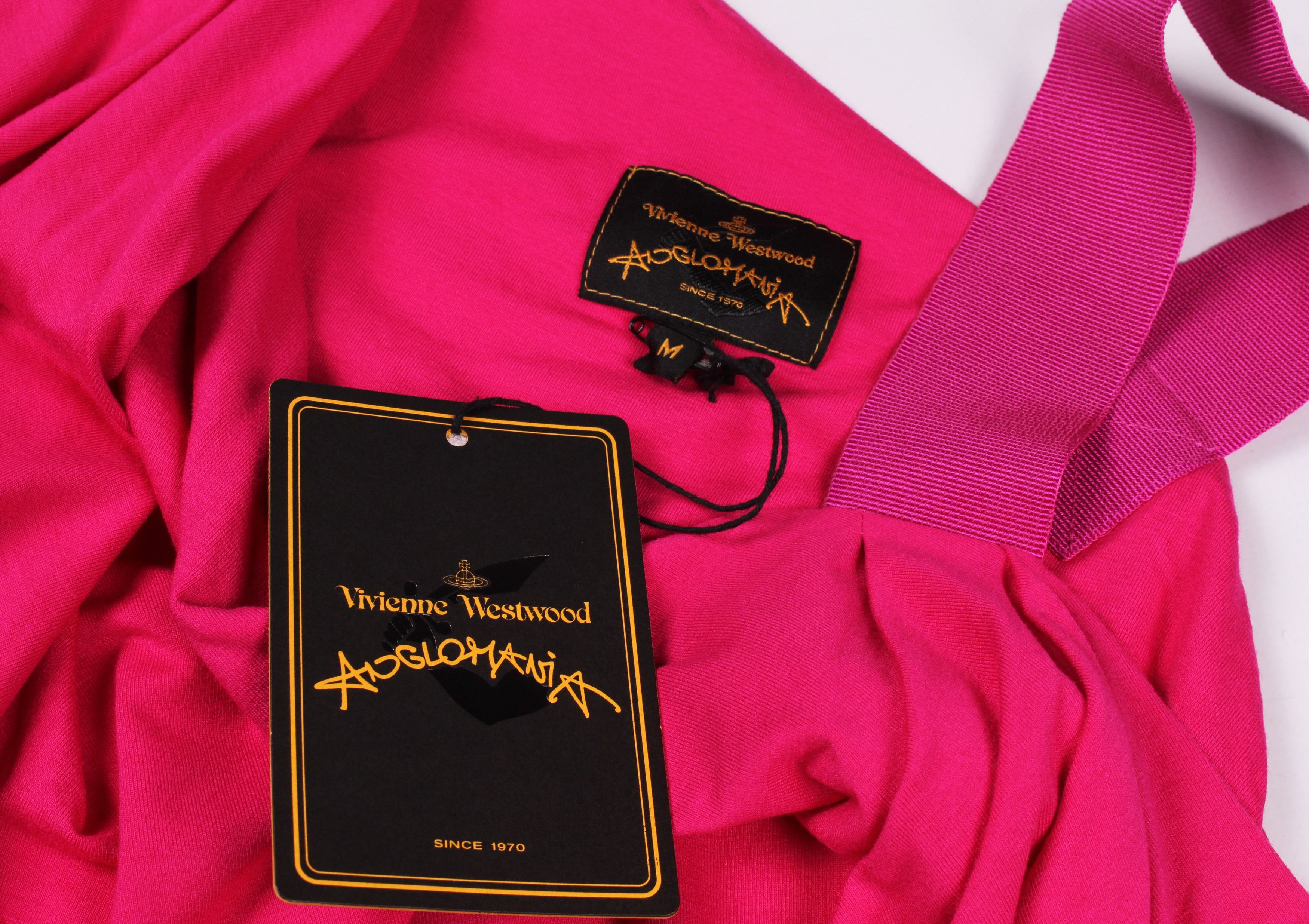 Vivienne Westwood Vivienne Westwood Anglomania Draped Midi Dress Size M / US 6-8 / IT 42-44 - 8 Thumbnail