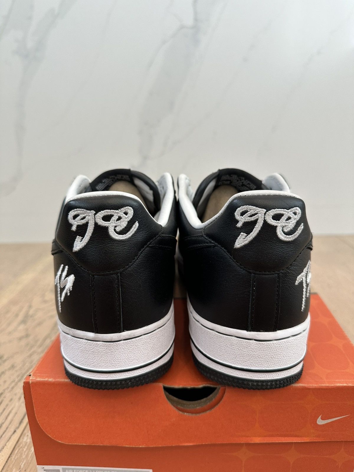 Nike Nike Air Force 1 Low QS Terror Squad Blackout Size US 10 / EU 43 - 3 Thumbnail
