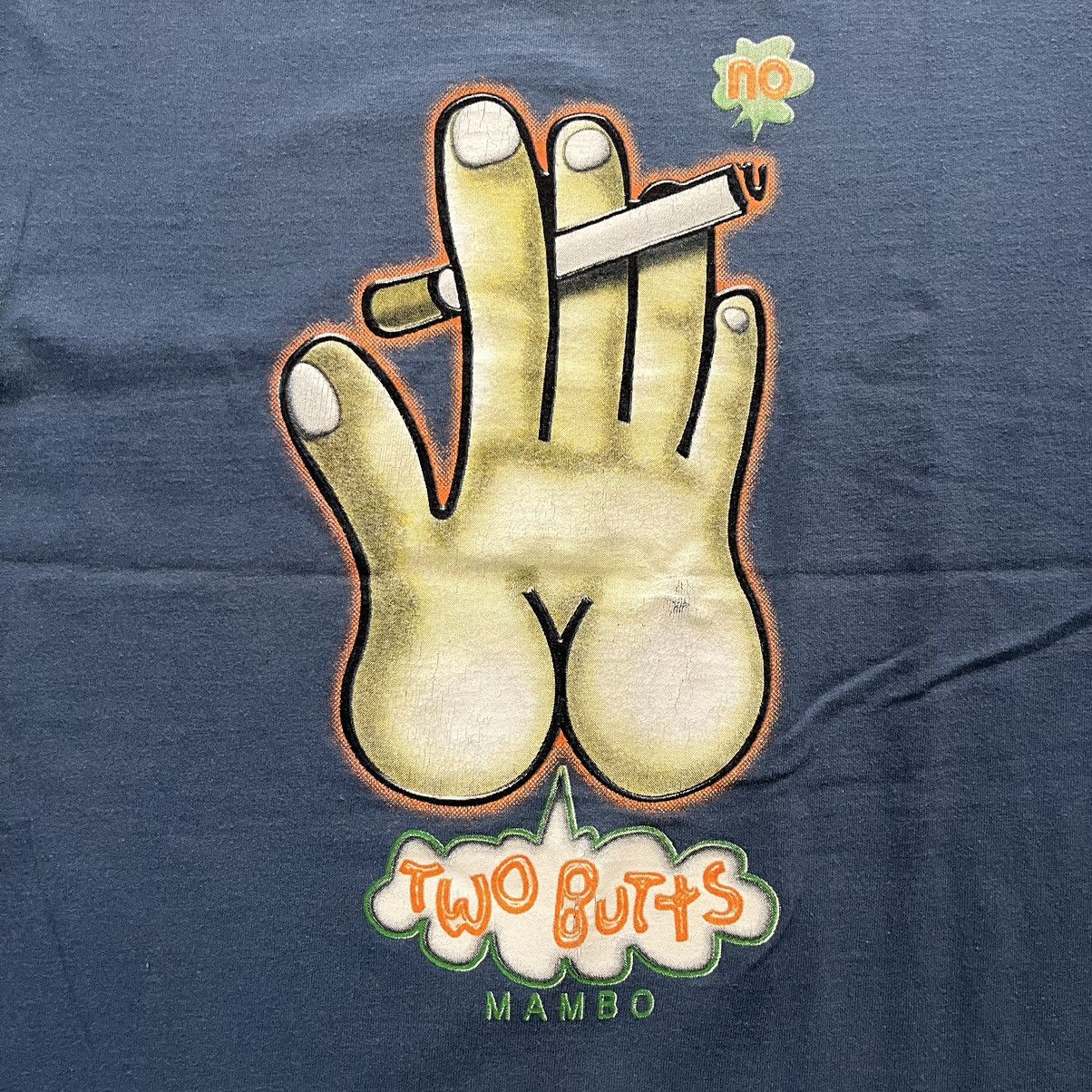 Mambo × Vintage Vintage 90s Mambo “Two Butts” Hand With Smoke Size US XS / EU 42 / 0 - 4 Thumbnail
