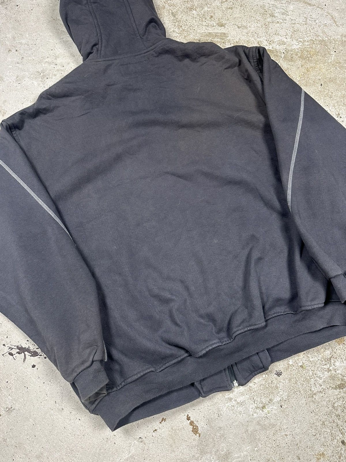 Formula 1 × Vintage Vintage Y2K Formula Uno Grey Heavyweight Racing Zip Hoodie Size US XXL / EU 58 / 5 - 12 Thumbnail