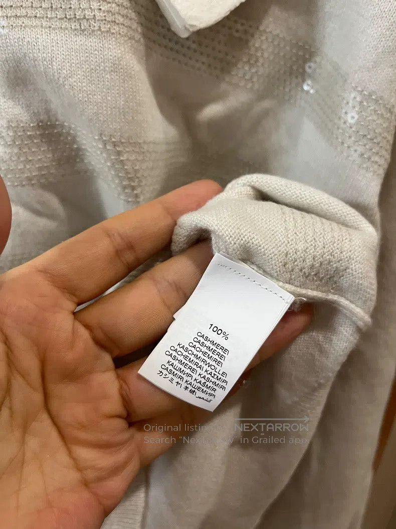 Brunello Cucinelli Brunello Cucinelli Glitter cashmere sweater Size S / US 4 / IT 40 - 6 Thumbnail