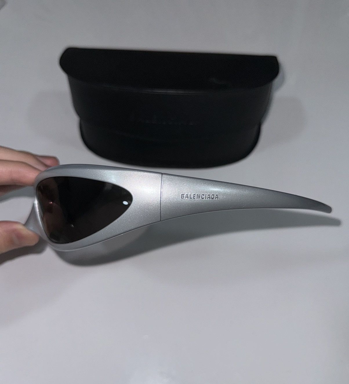 Balenciaga Balenciaga Skin Cat Sunglasses Size ONE SIZE - 2 Thumbnail