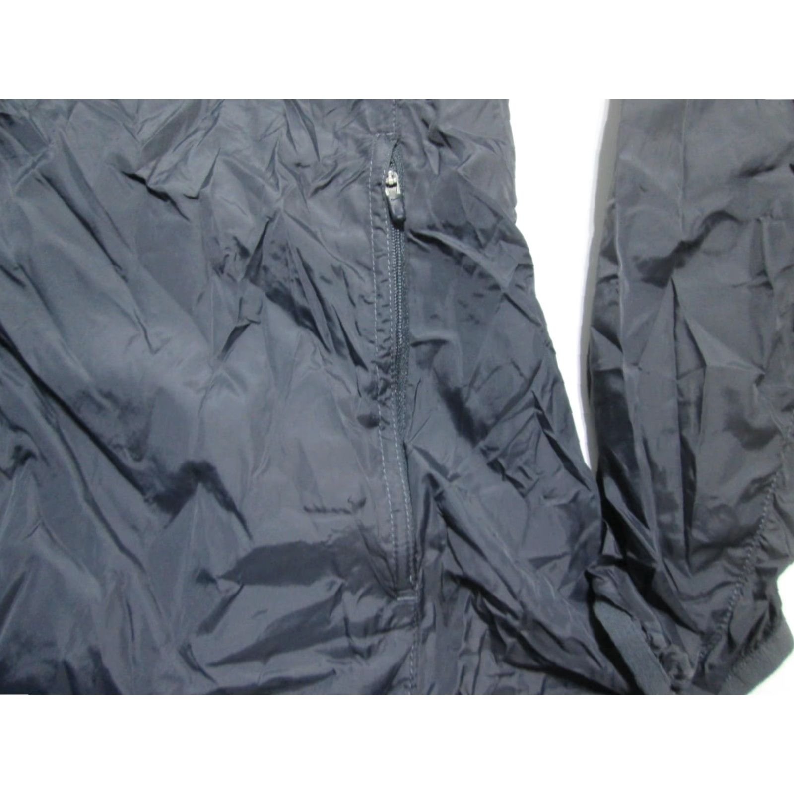 Nike Nike Womens Windbreaker Jacket M Black Outerwear Zip Pockets Solid Long Sleeve USA Womens Size M / US 6-8 / IT 42-44 - 5 Thumbnail