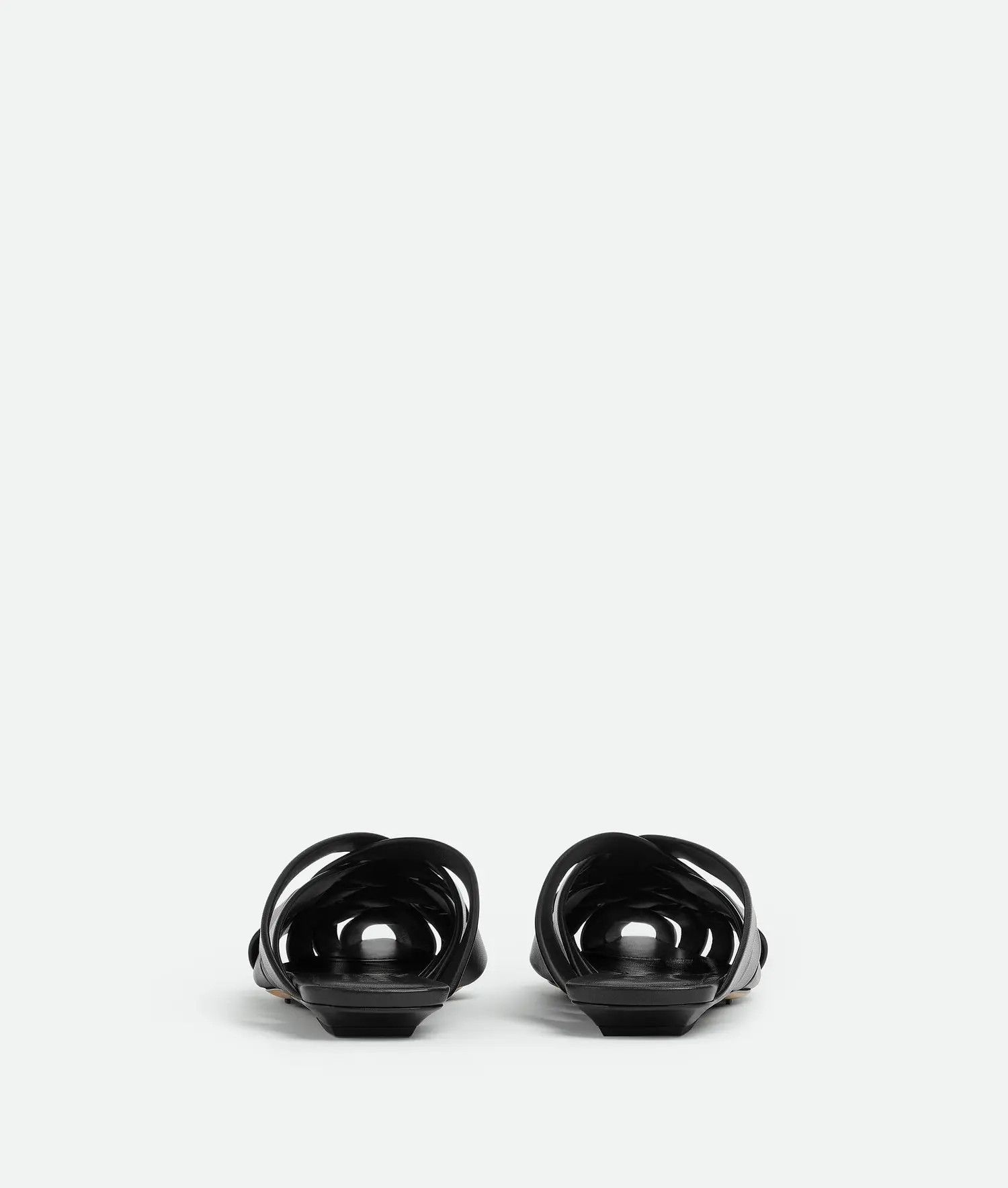 Bottega Veneta o1n1vont0325 Alfie Slippers in Black Size US 10 / IT 40 - 3 Thumbnail