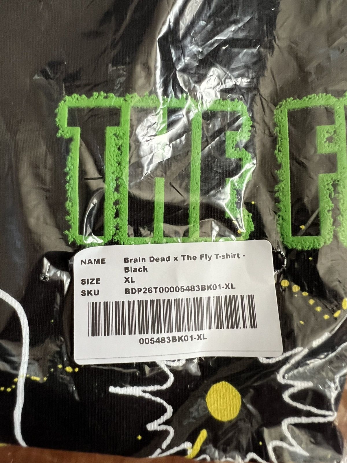 Brain Dead Brain Dead x The Fly (40th Anniversary) Movie T-Shirt XL Size US XL / EU 56 / 4 - 5 Thumbnail